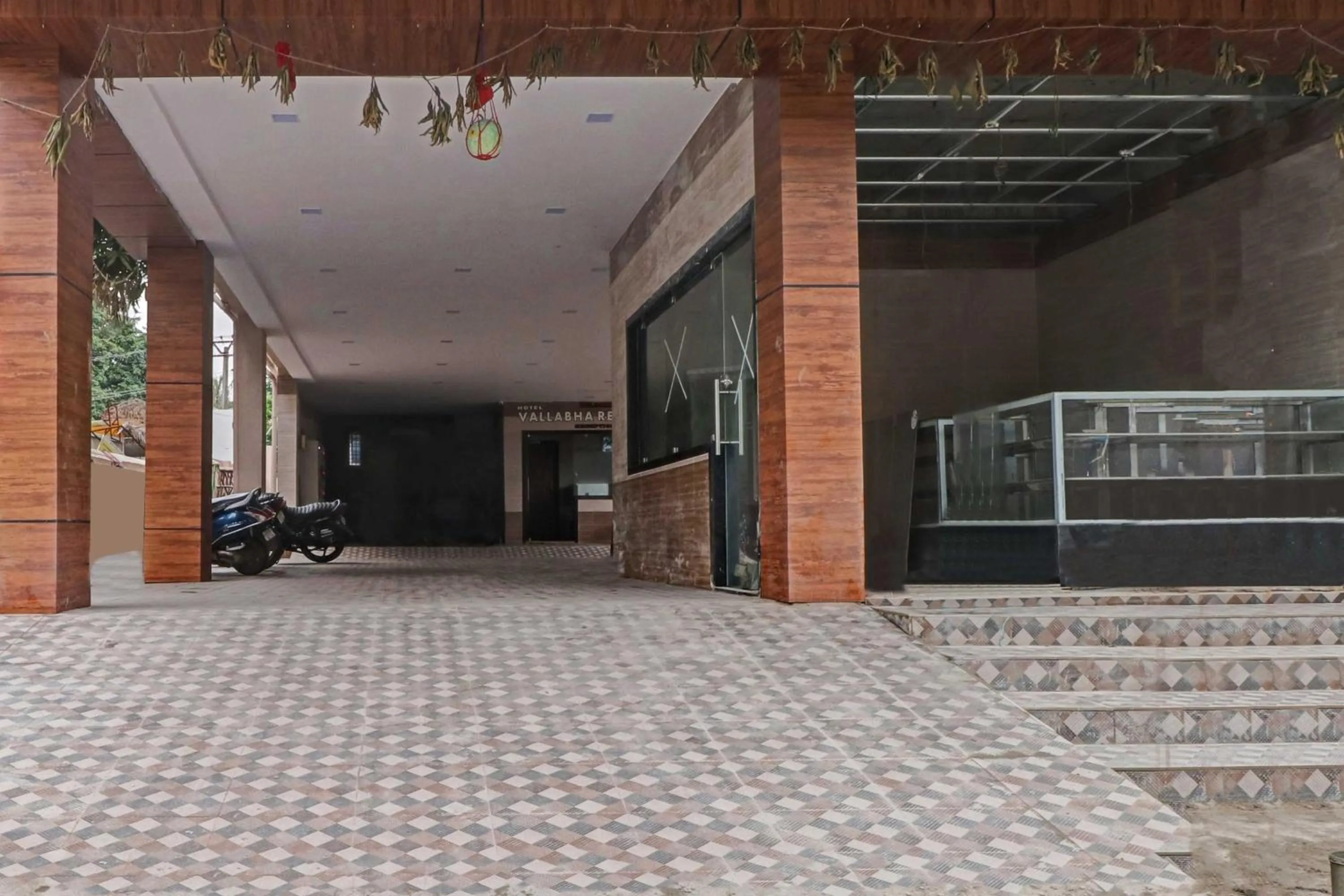 Facade/entrance in Hotel Vallabha Residency