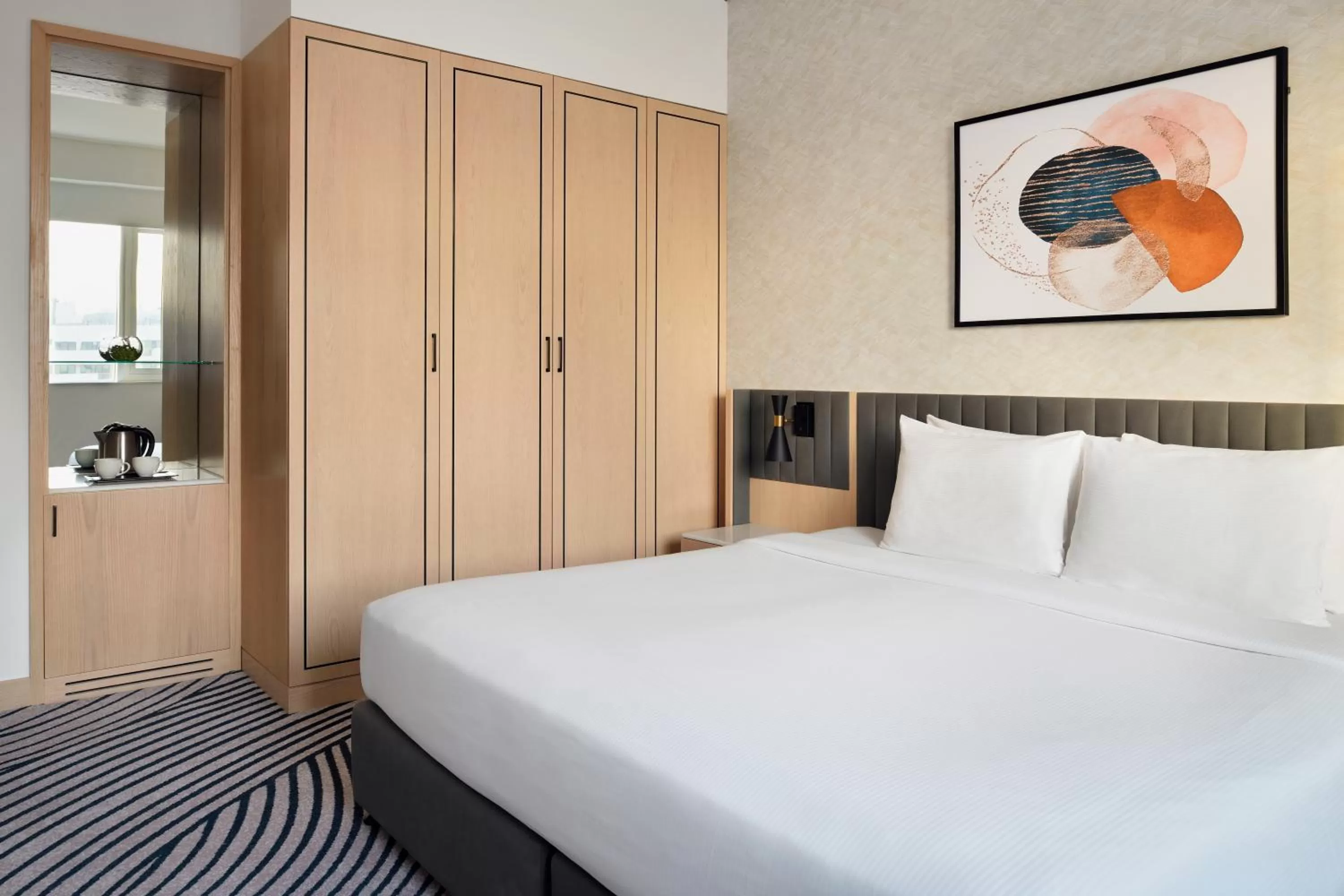 Bedroom, Bed in Crowne Plaza - Dubai Jumeirah by IHG