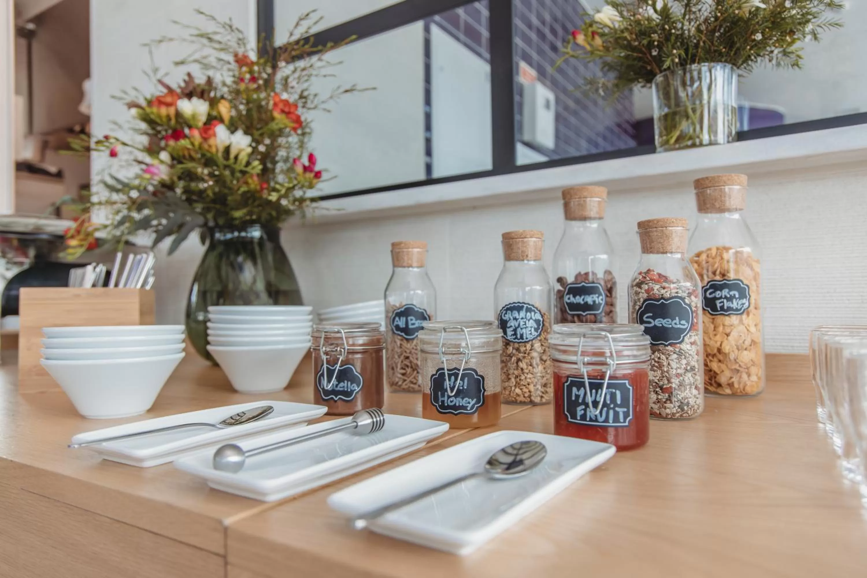 Buffet breakfast in Praia do Sal Resort