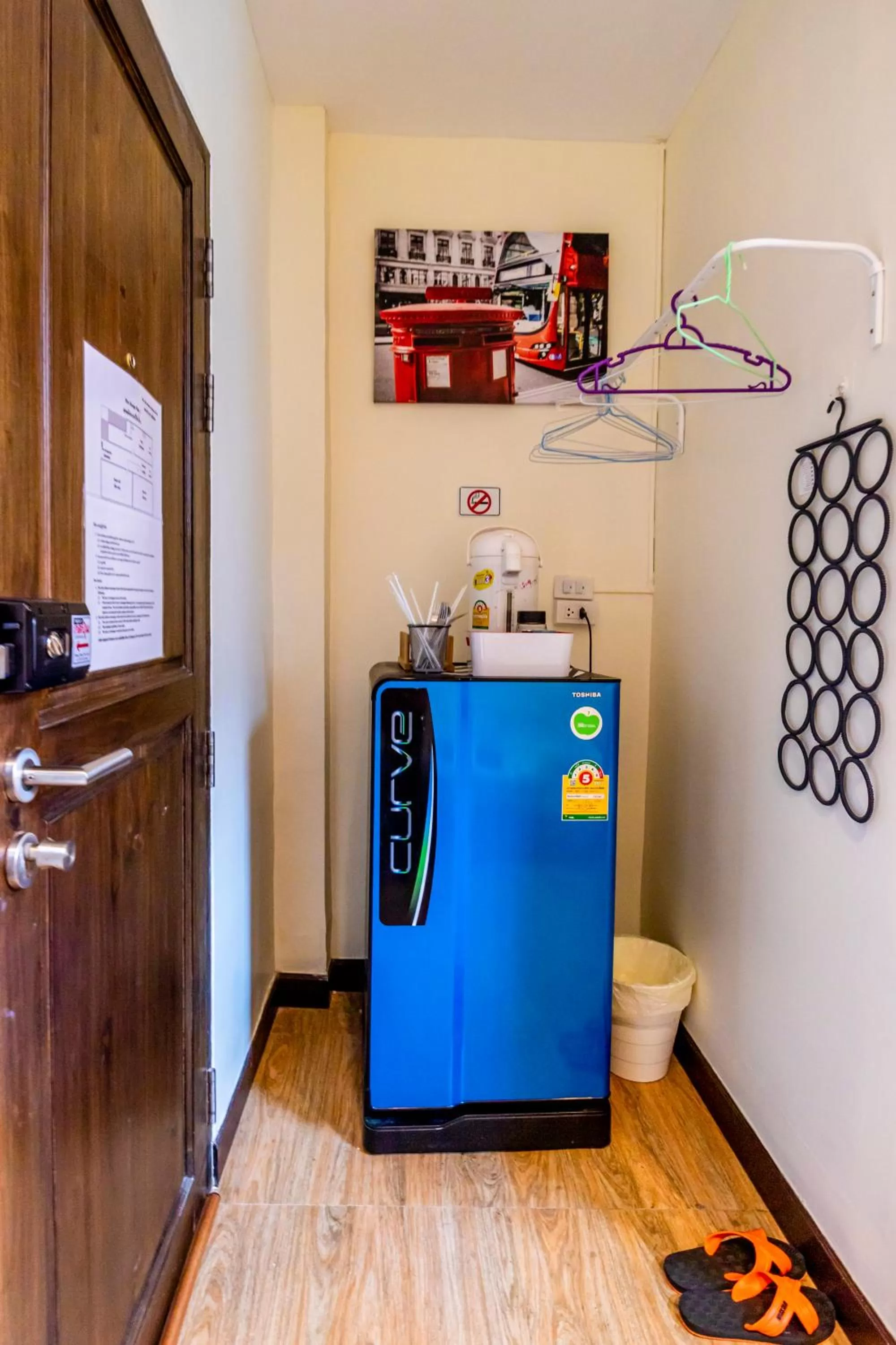 Coffee/tea facilities in The Cube Sathorn Boutique Hotel เดอะ คิวบ์ สาทร บูติค โฮเทล Near BTS Surasak