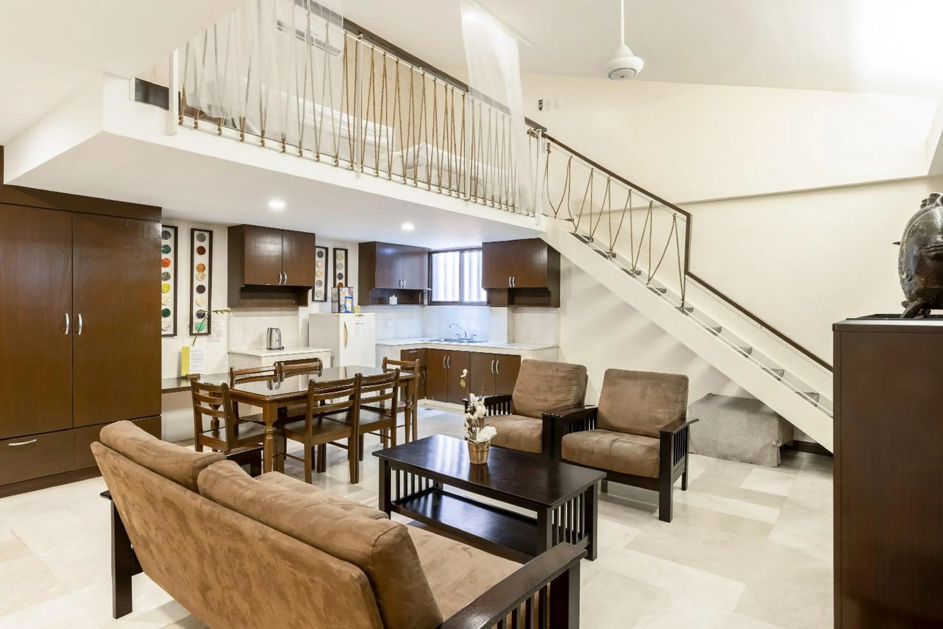 Bed in Selah Garden Hotel Manila