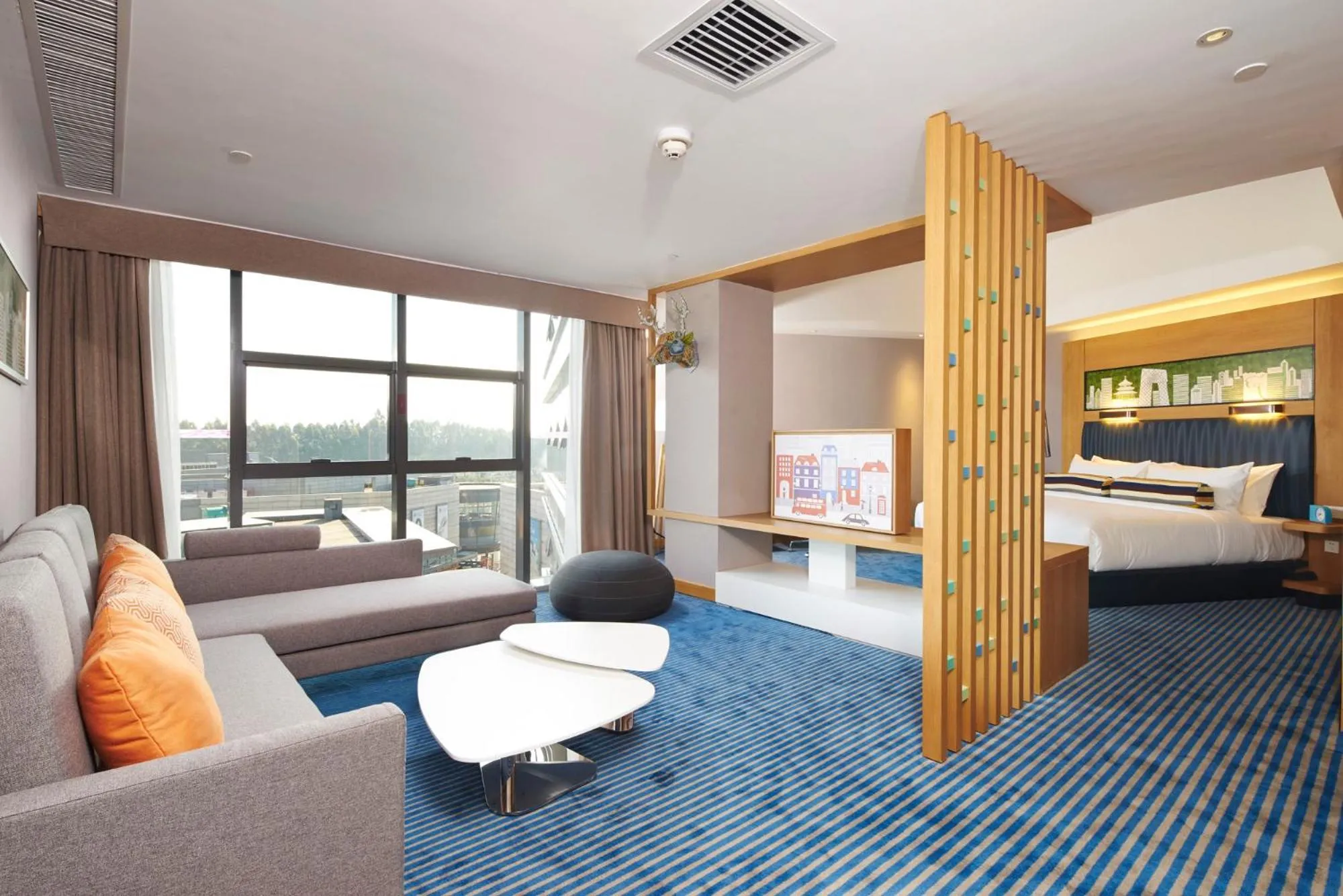 Natural landscape, Bed in Aloft Dongguan Songshan Lake