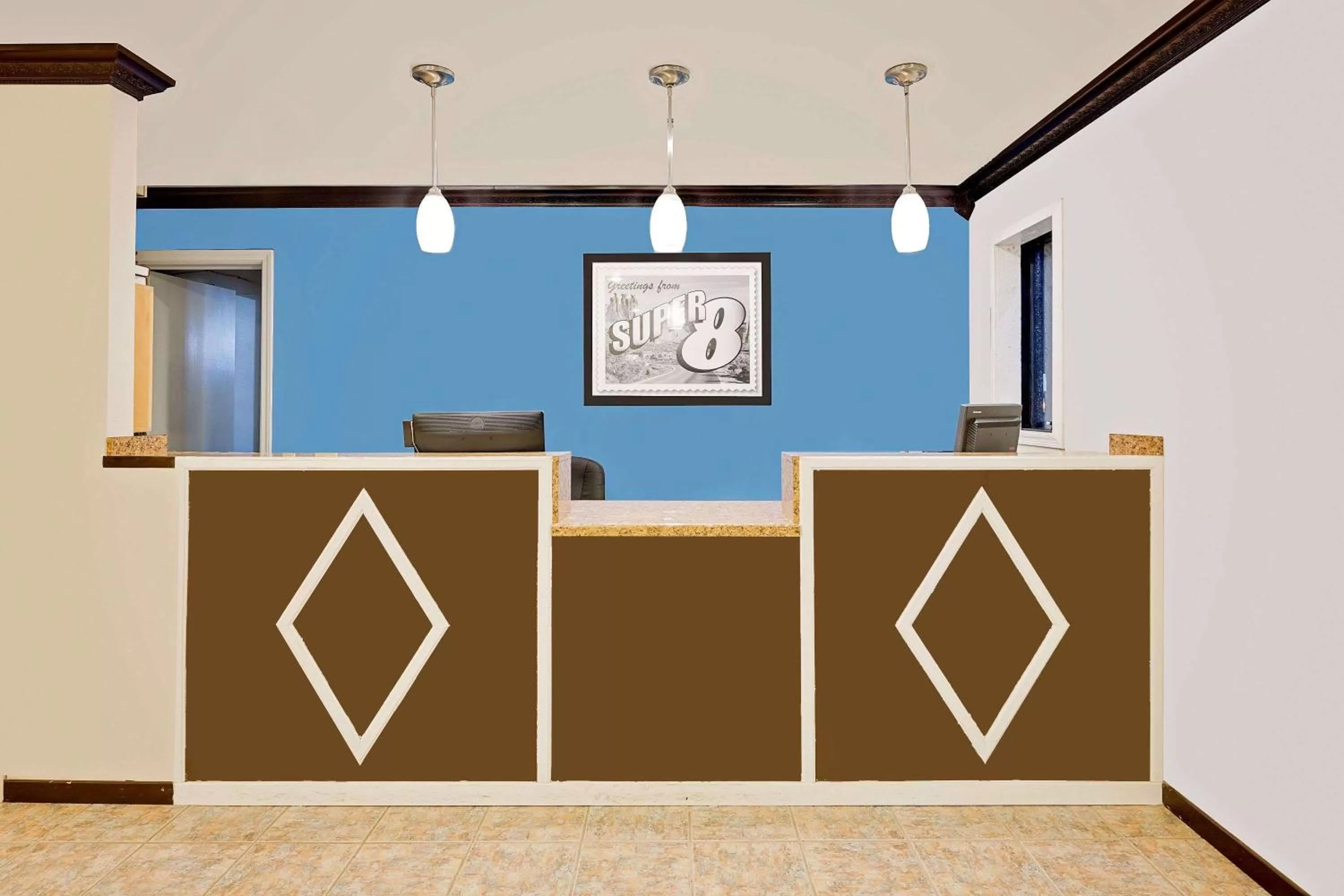 Lobby or reception in Super 8 by Wyndham Hazen