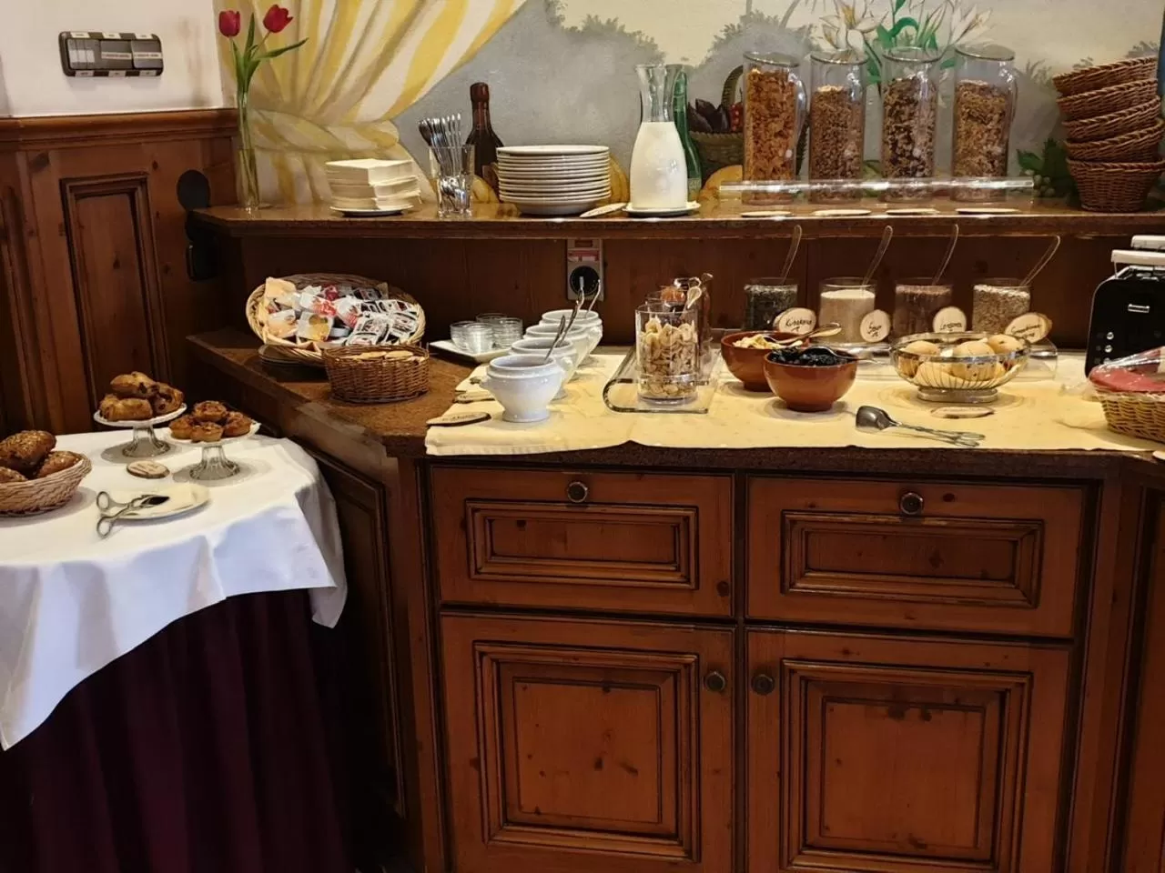 Food and drinks in Hotel Spanischer Hof