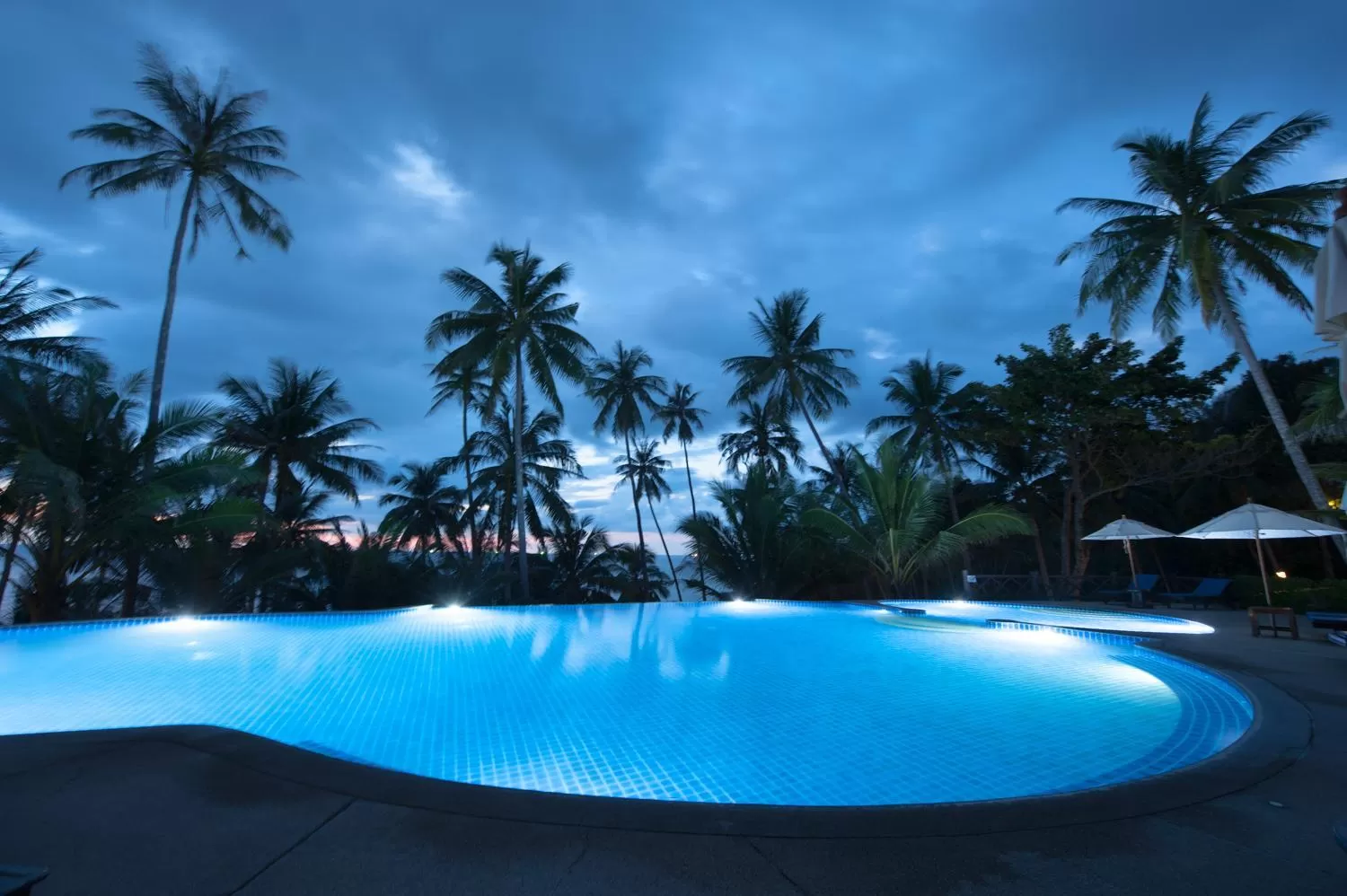 Swimming pool in Koh Kood Beach Resort