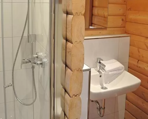 Bathroom in Bernsteinsee Hotel&Ferien