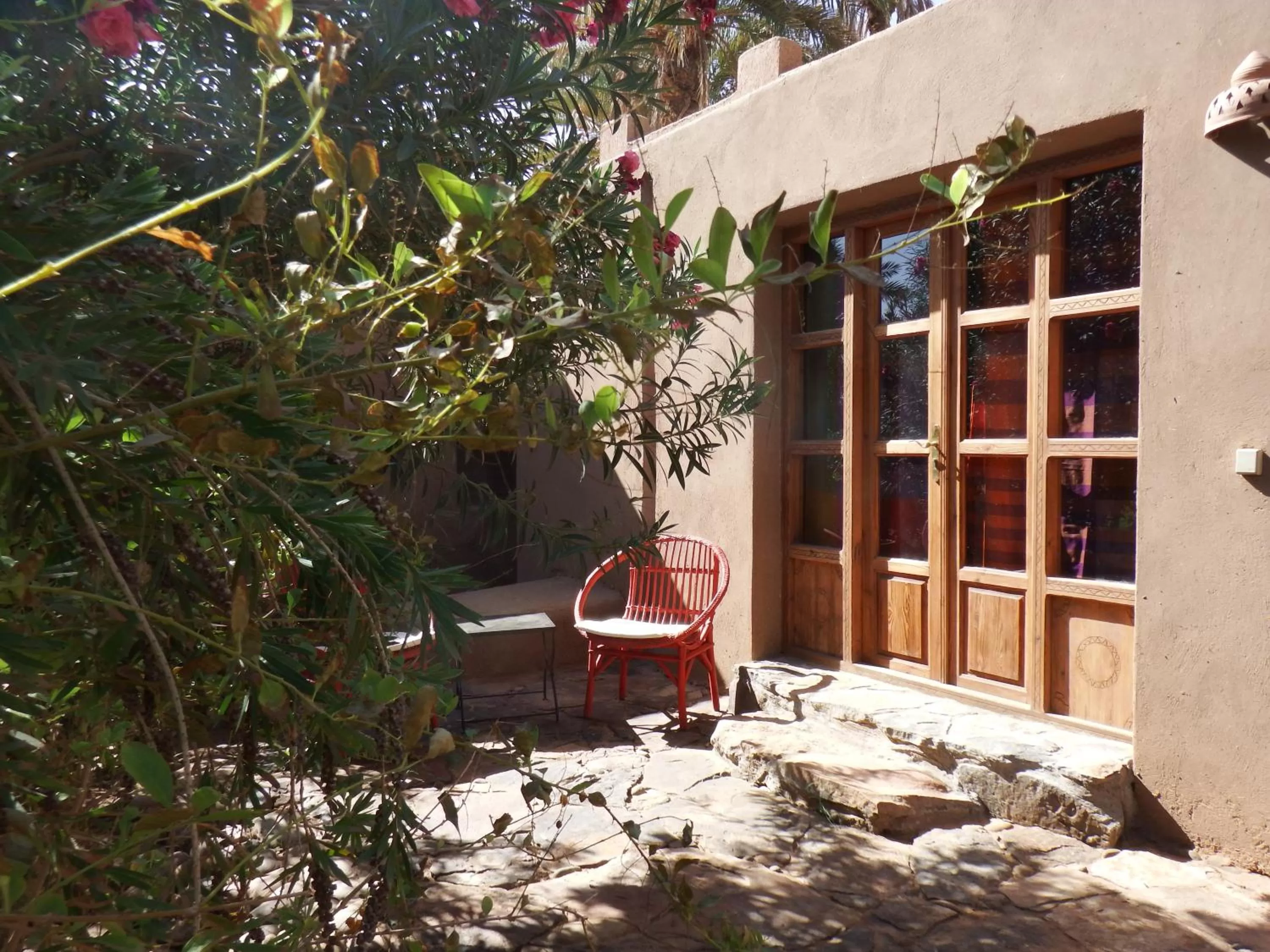 Garden view in Dar Paru