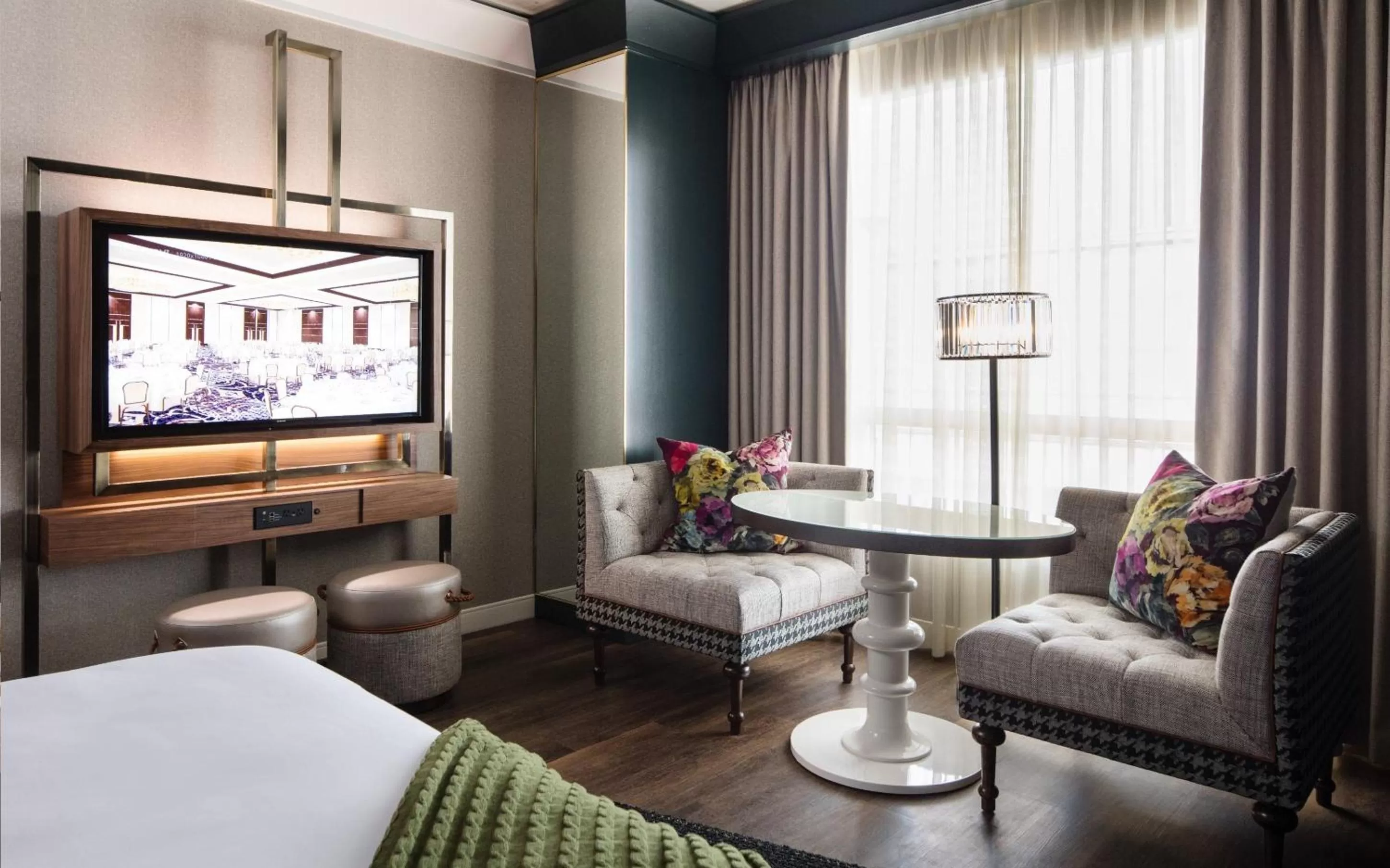 Photo of the whole room, Seating Area in MGM Springfield