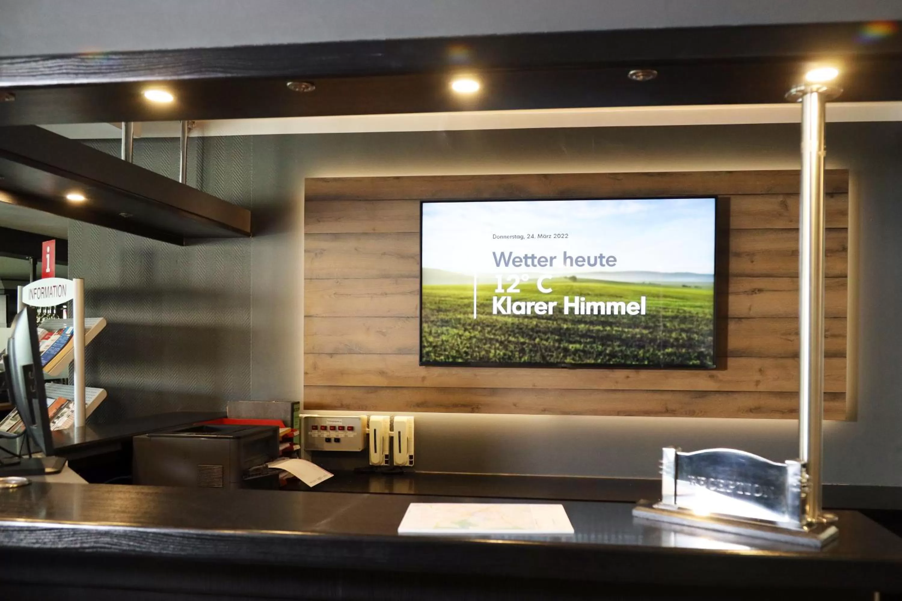 Lobby or reception in Hotel Märkischer Hof