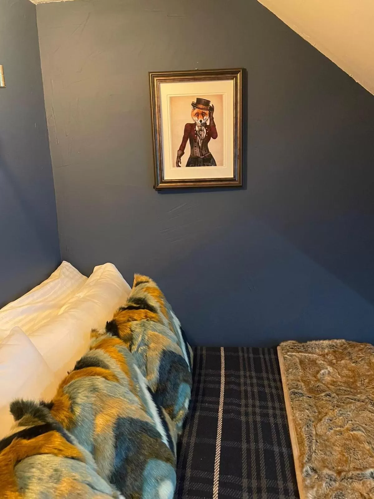 Bed in The Coylet Inn by Loch Eck