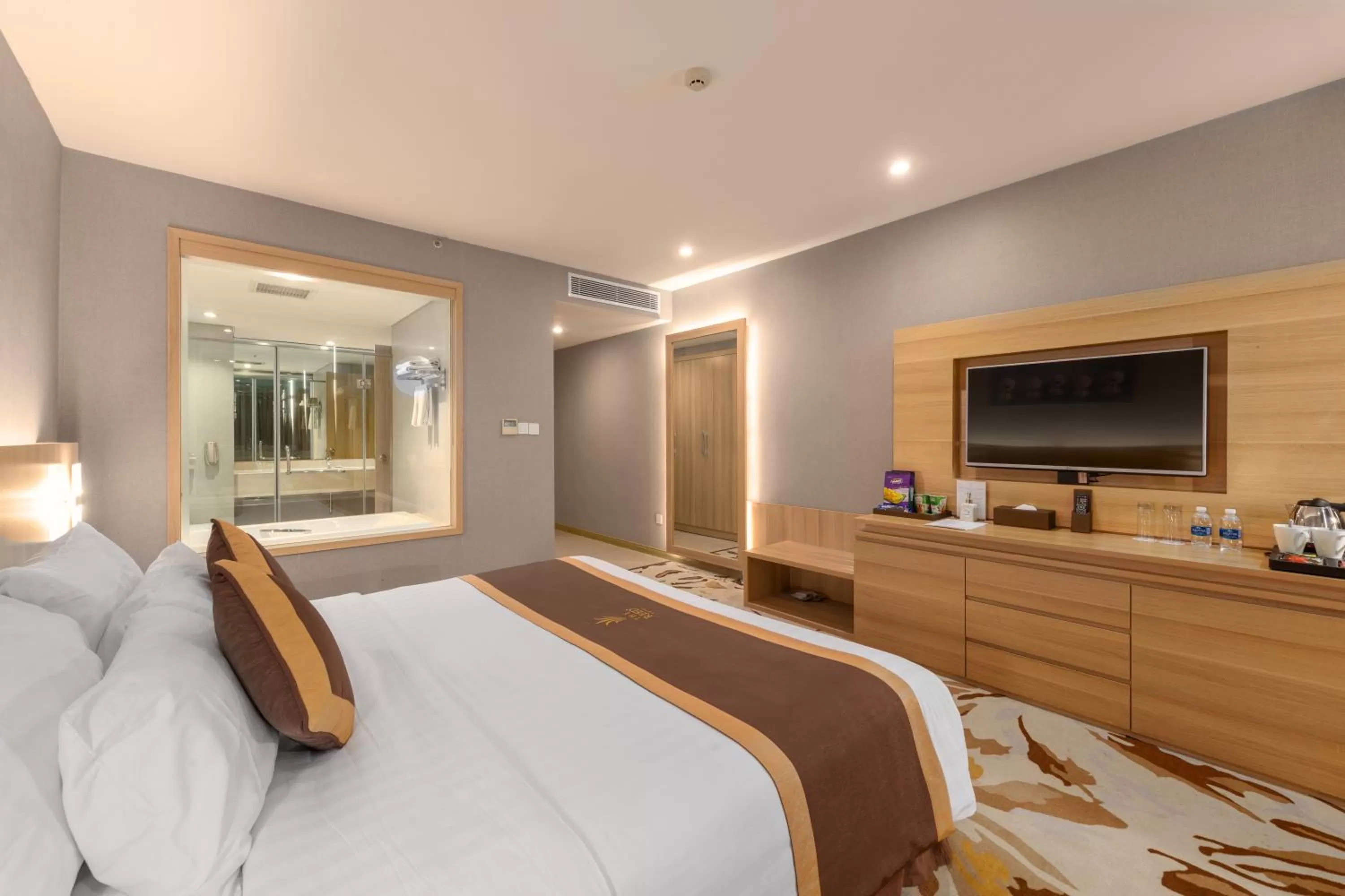 Bed in The Reed Hotel