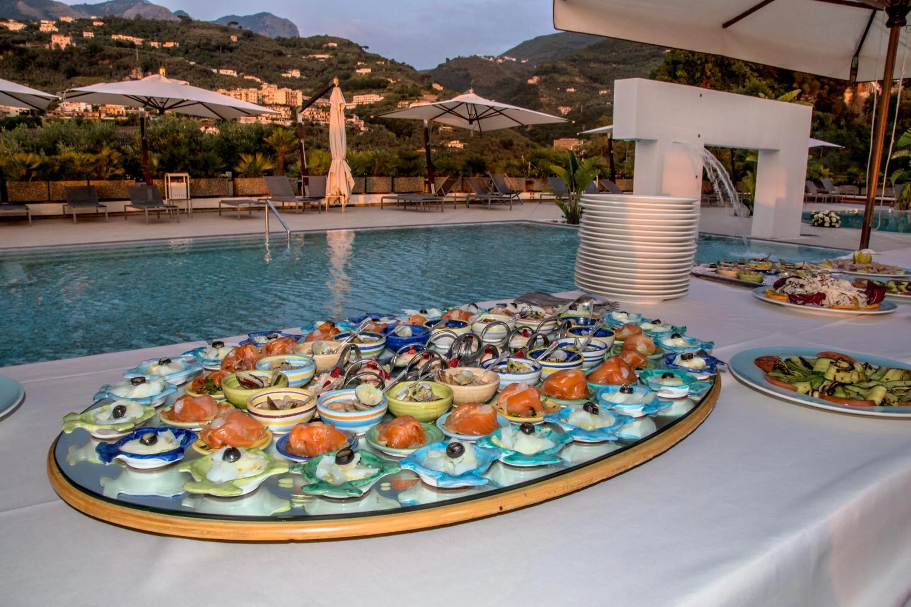 Food in Grand Hotel Moon Valley