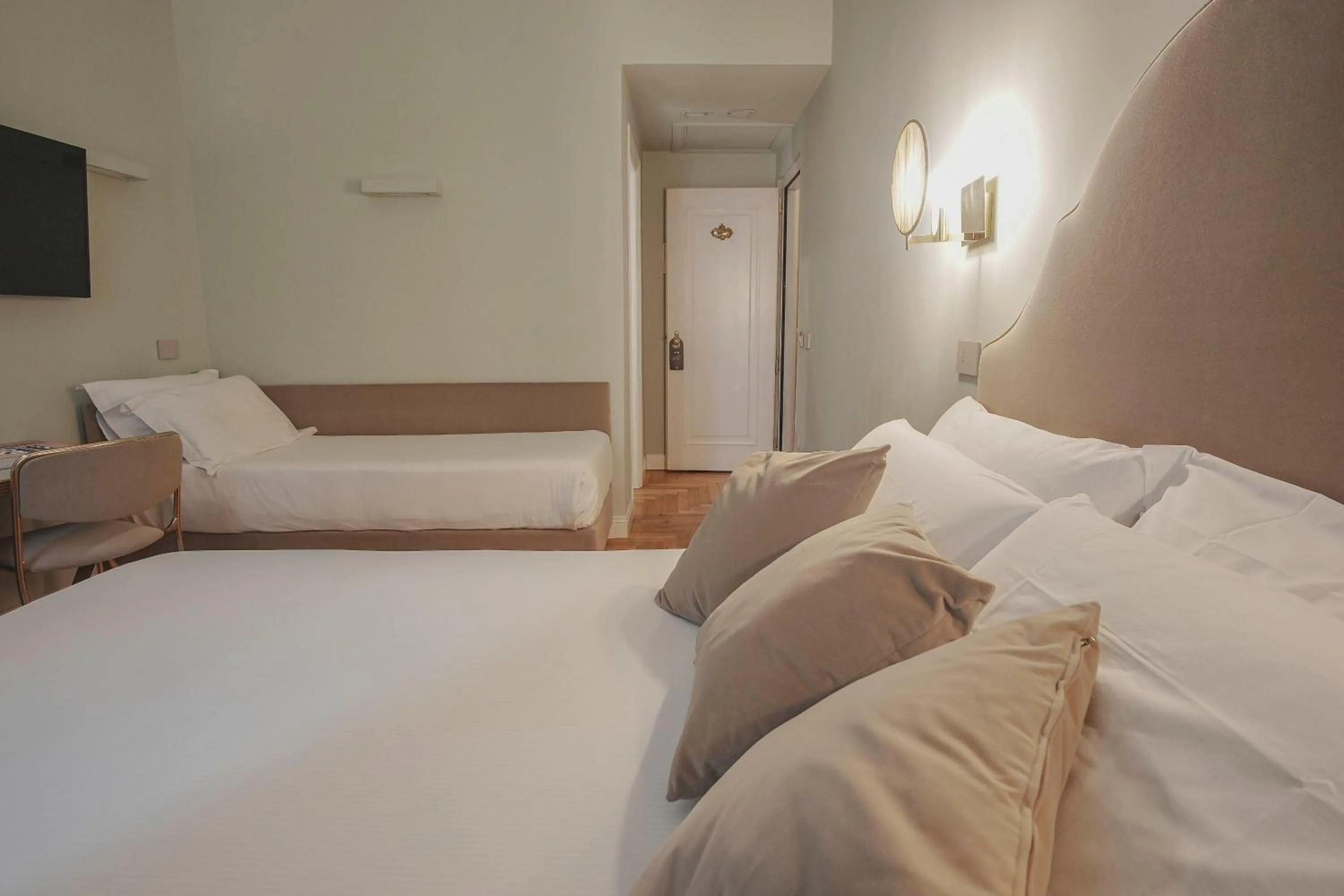 Bed in Hotel City Palazzo Dei Cardinali