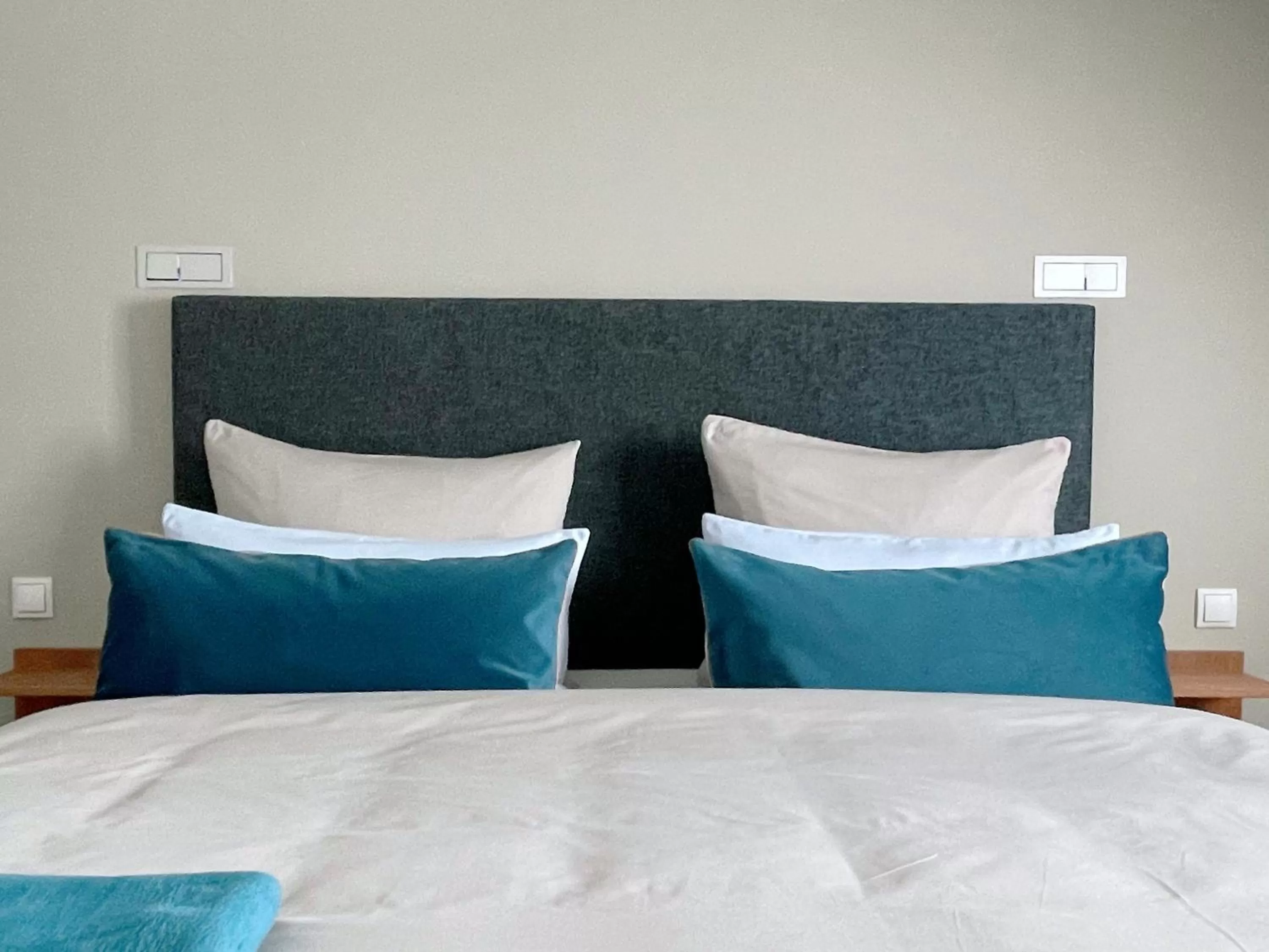 Bed in The Green Rostock Apartment Hotel