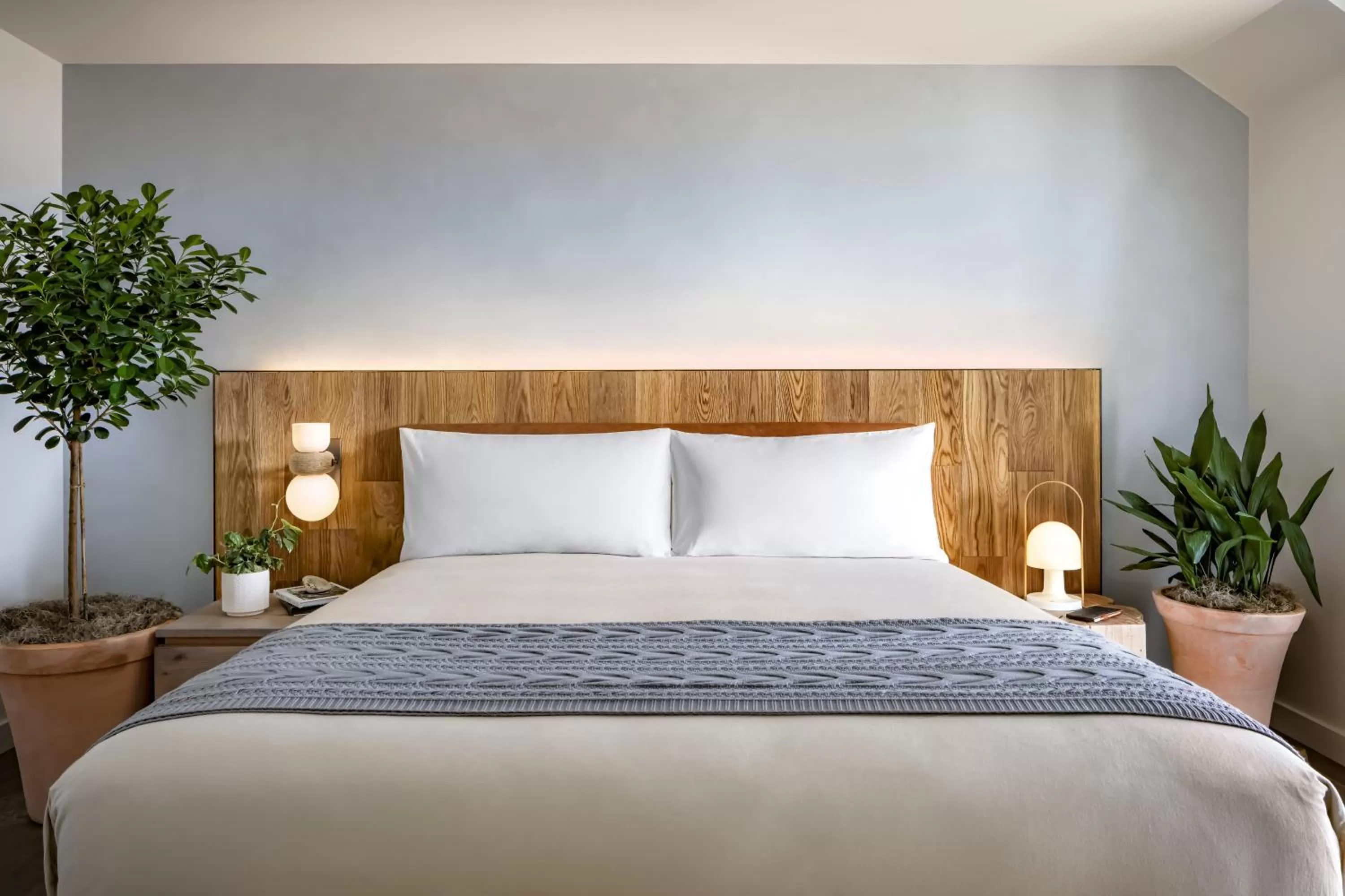 Bed in 1 Hotel Toronto