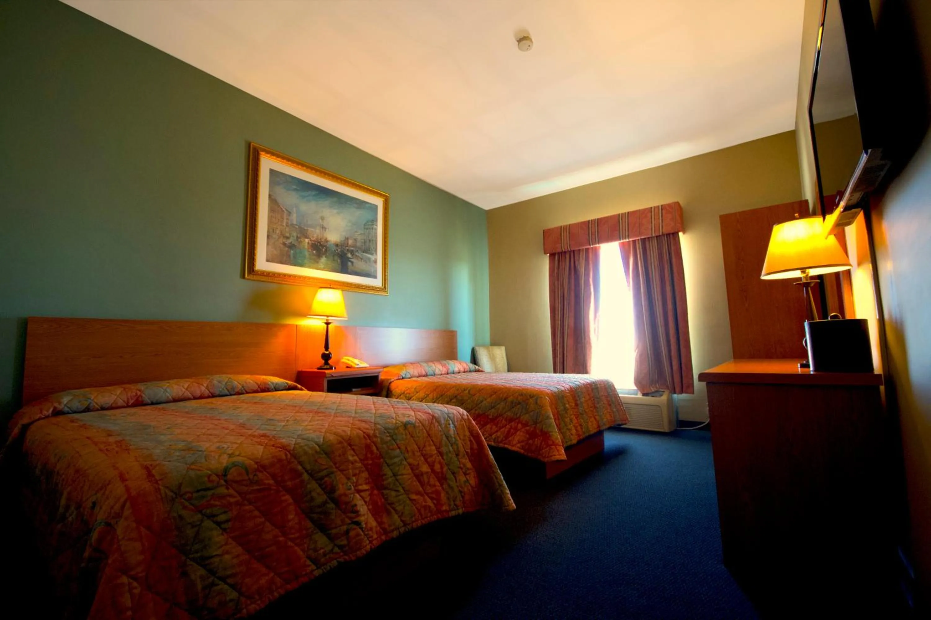 Bed in Hotel Consulado Inn