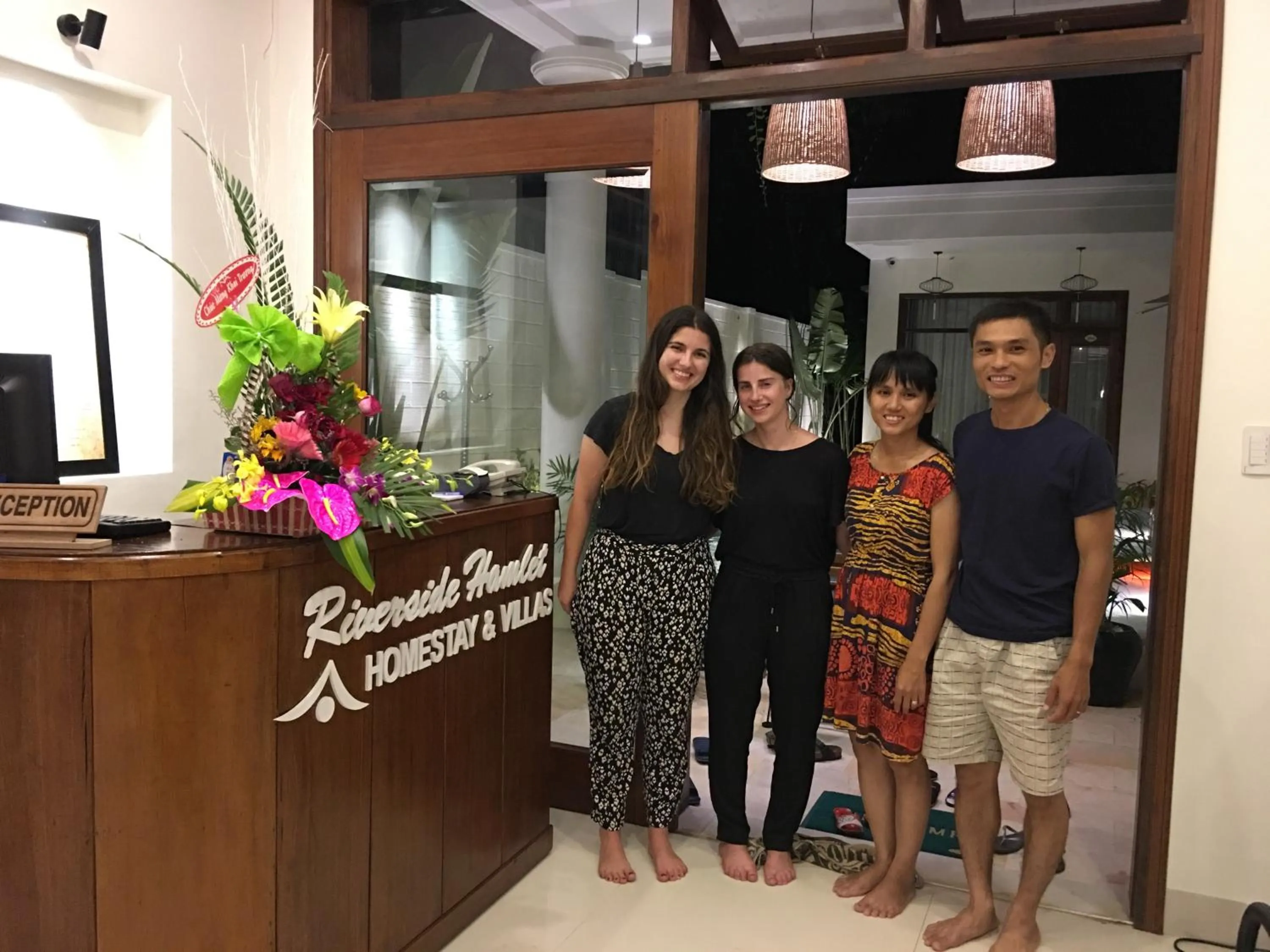 Lobby or reception in Riverside Hamlet Homestay & Villa