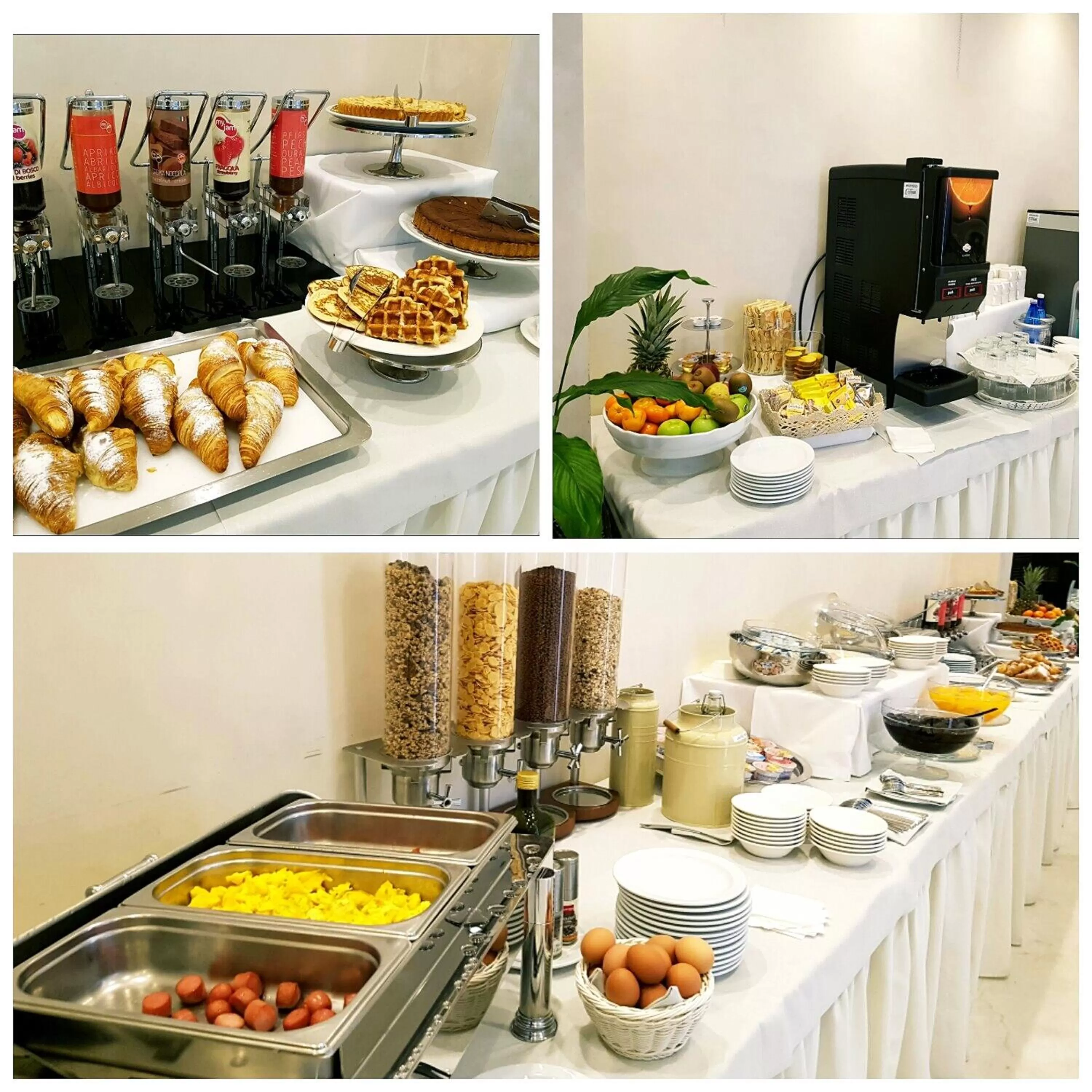 Buffet breakfast in Hotel Sporting Brugherio