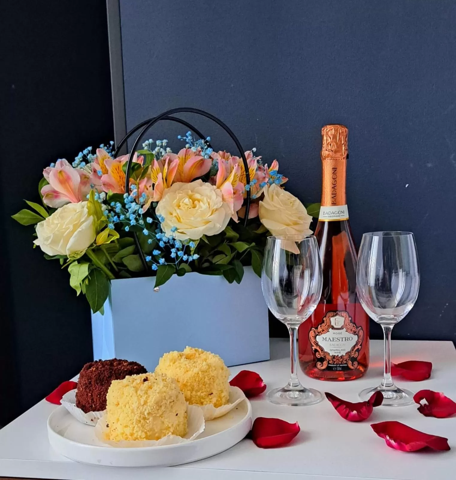 Food and drinks in Bricks Hotel Tbilisi