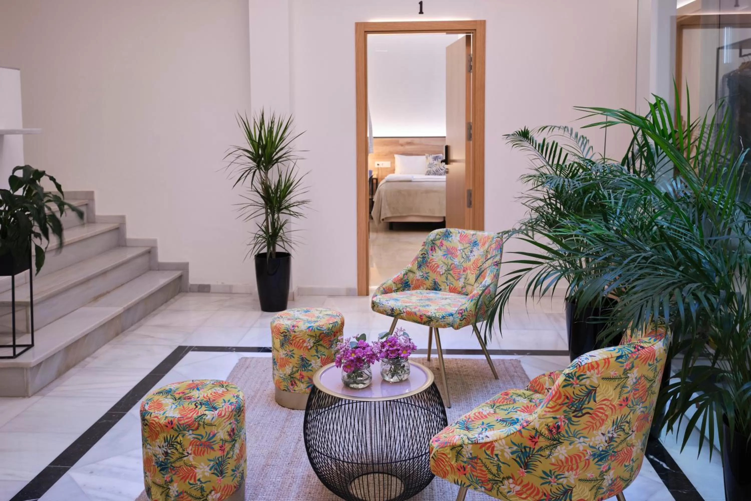 Lobby or reception in Sweet Sevilla Suites