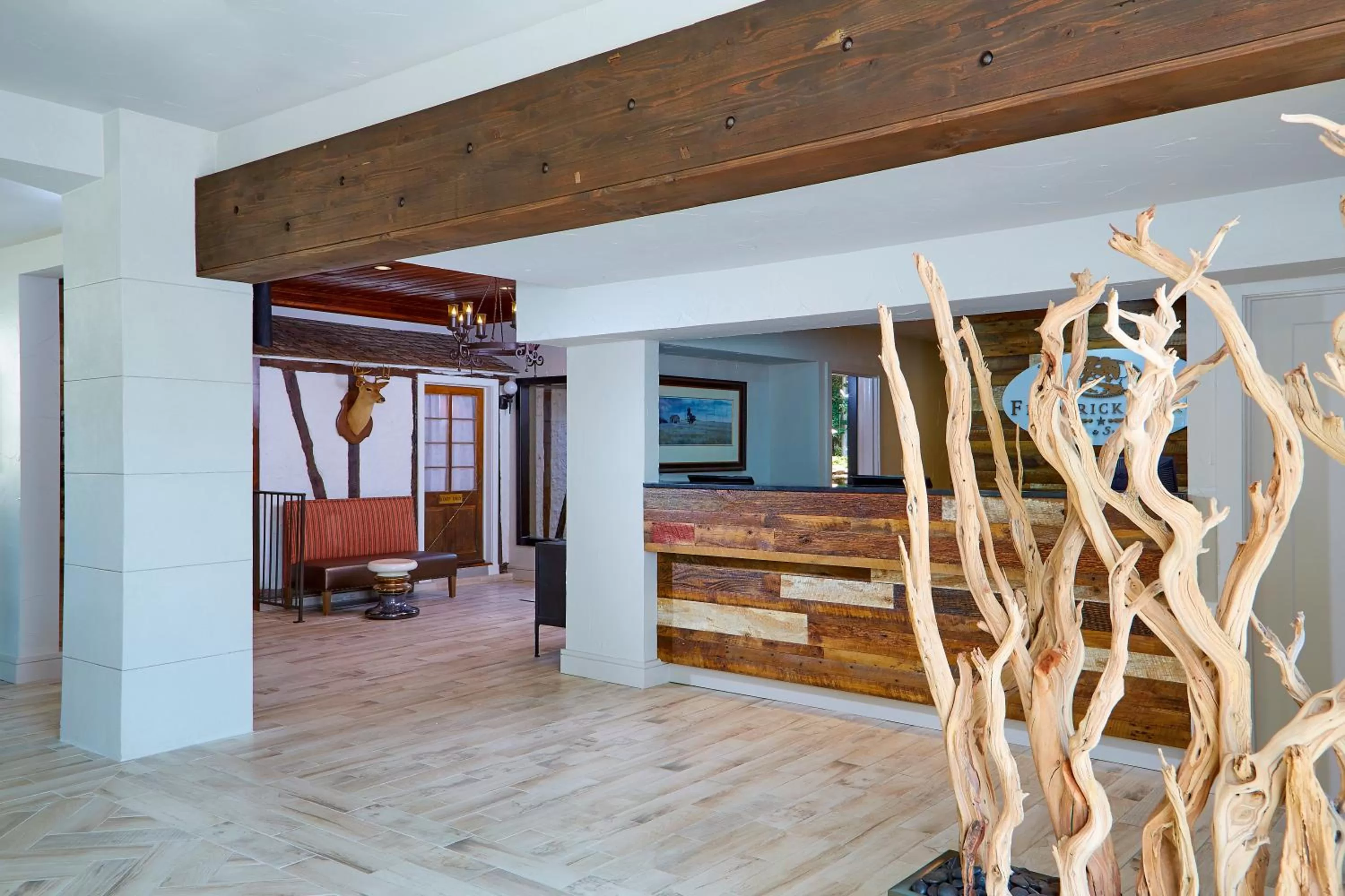 Lobby or reception in Fredericksburg Inn and Suites