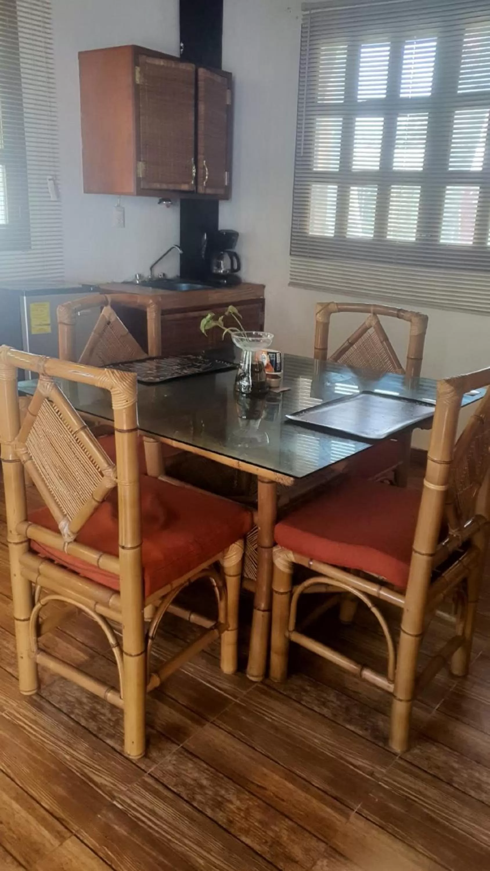 Kitchen/Kitchenette in Cabañas Colibrí