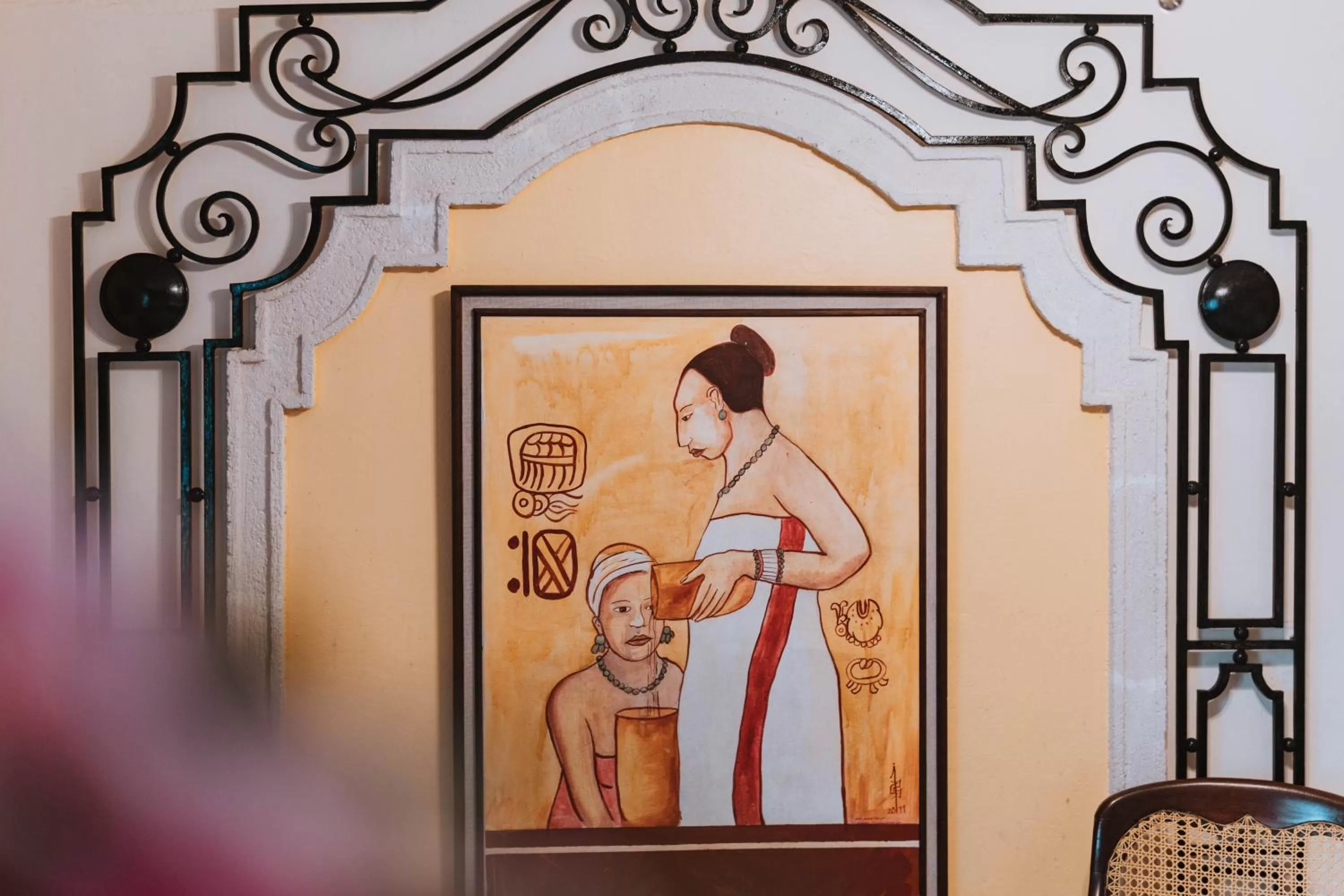 Photo of the whole room in Casa del Balam Merida