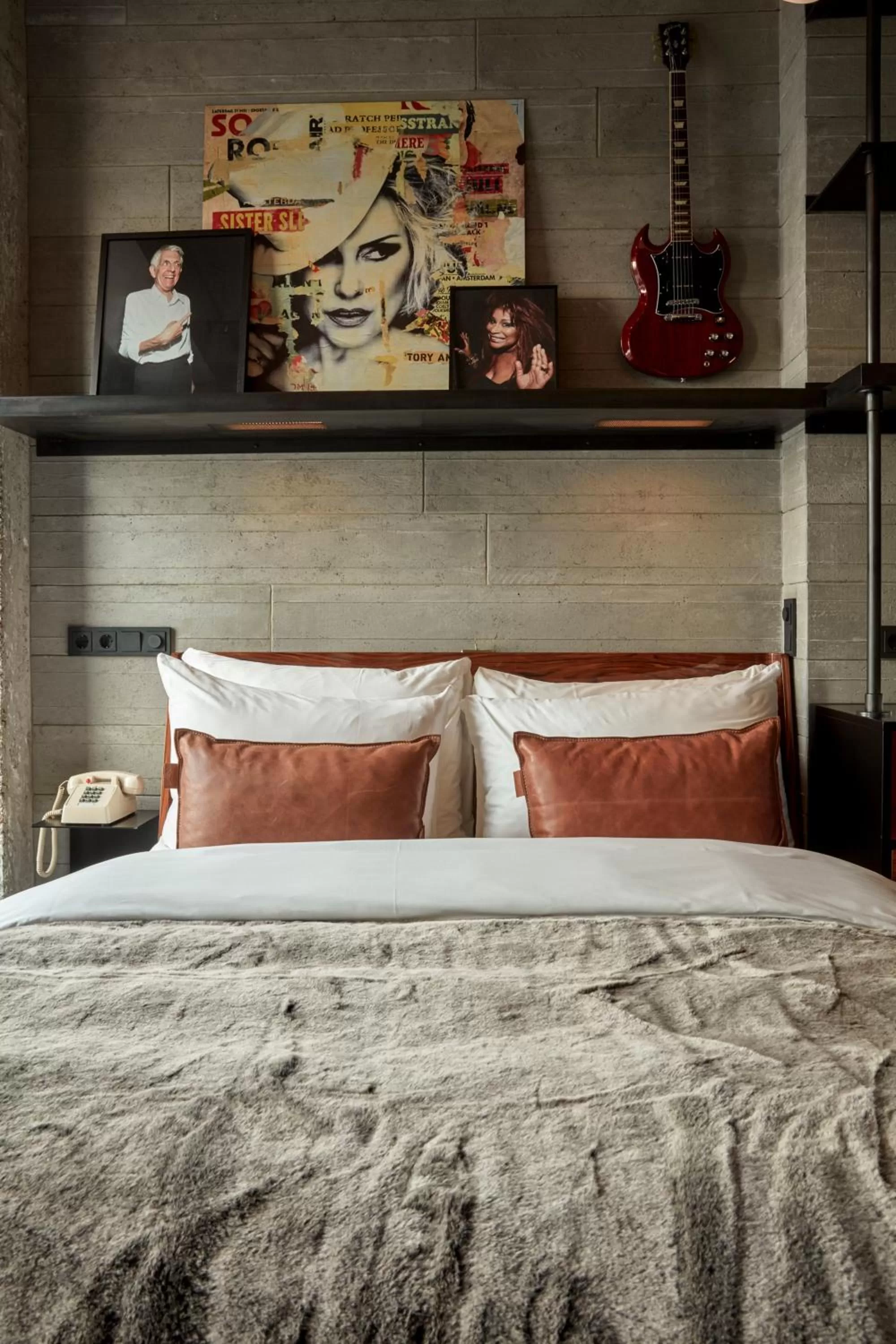 Bed in Sir Adam Hotel, part of Sircle Collection