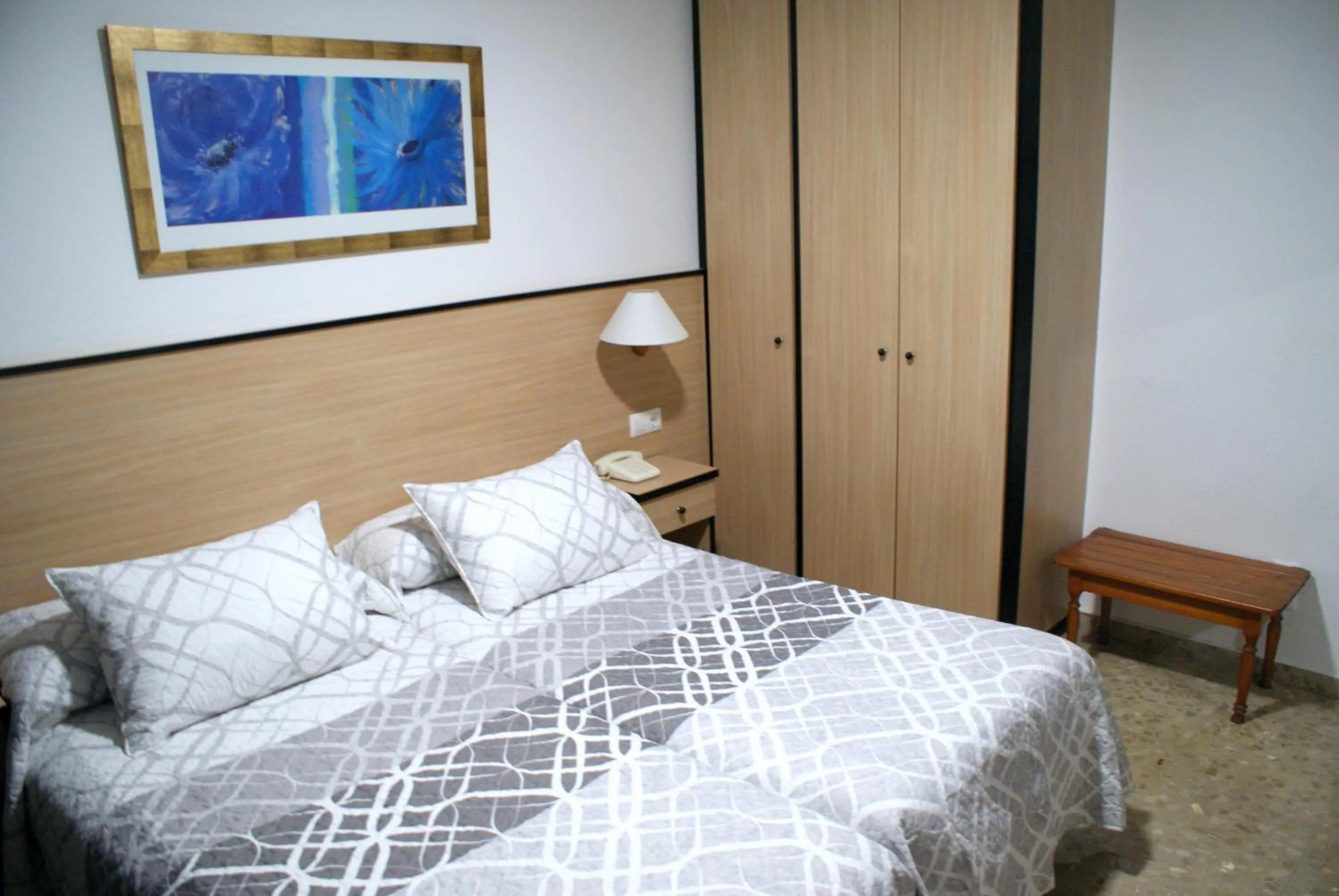 Bed in Hotel Carabela 2