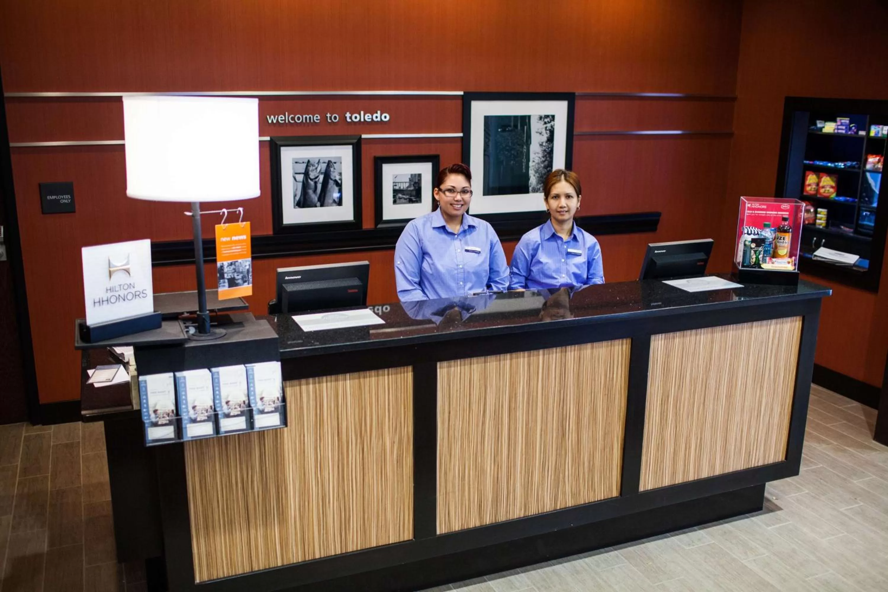 Lobby or reception in Hampton Inn & Suites Toledo/Westgate