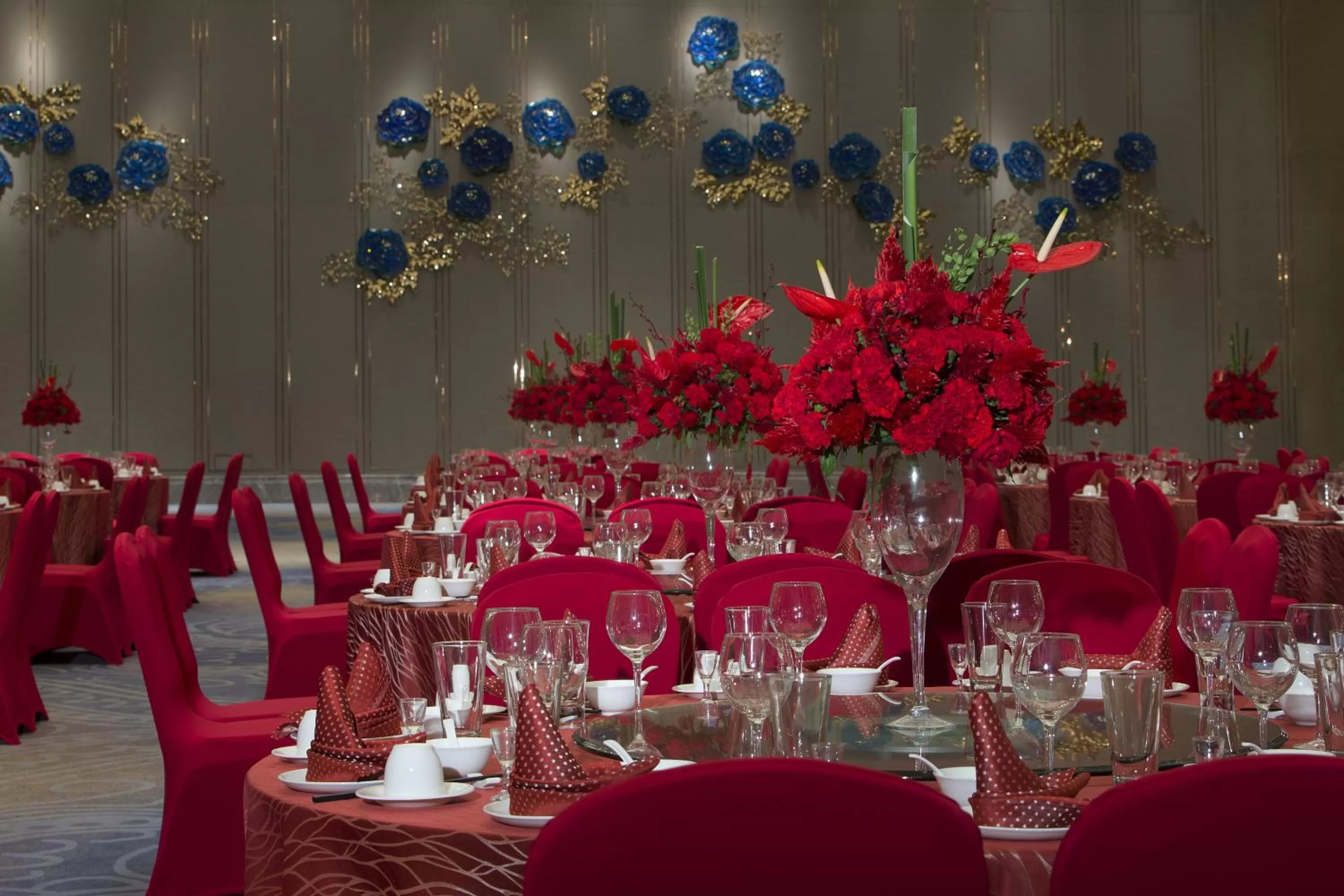 Decorative detail in Wanda Vista Kunming