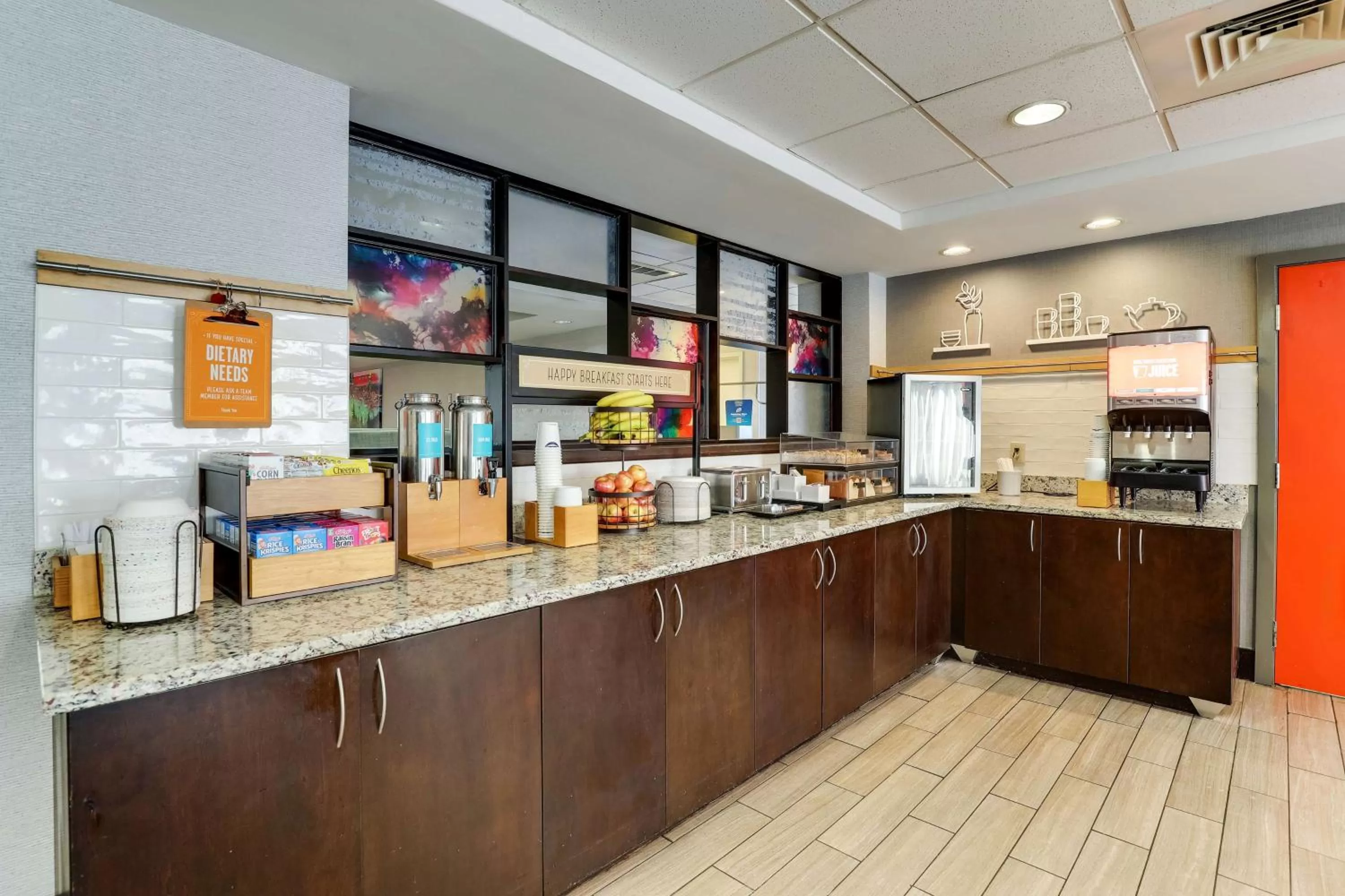 Breakfast in Hampton Inn Cumming