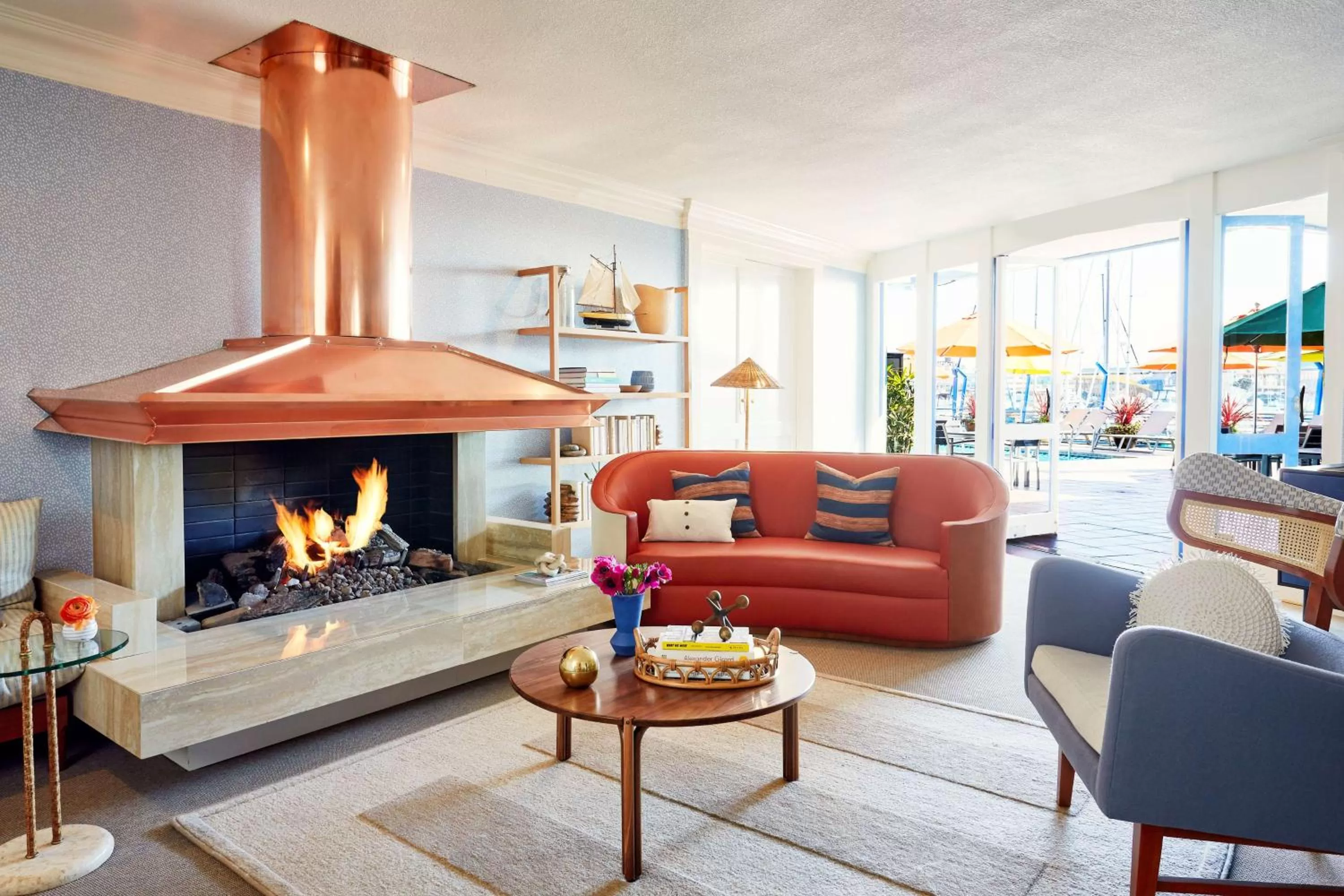 Living room in Waterfront Hotel, part of JdV by Hyatt