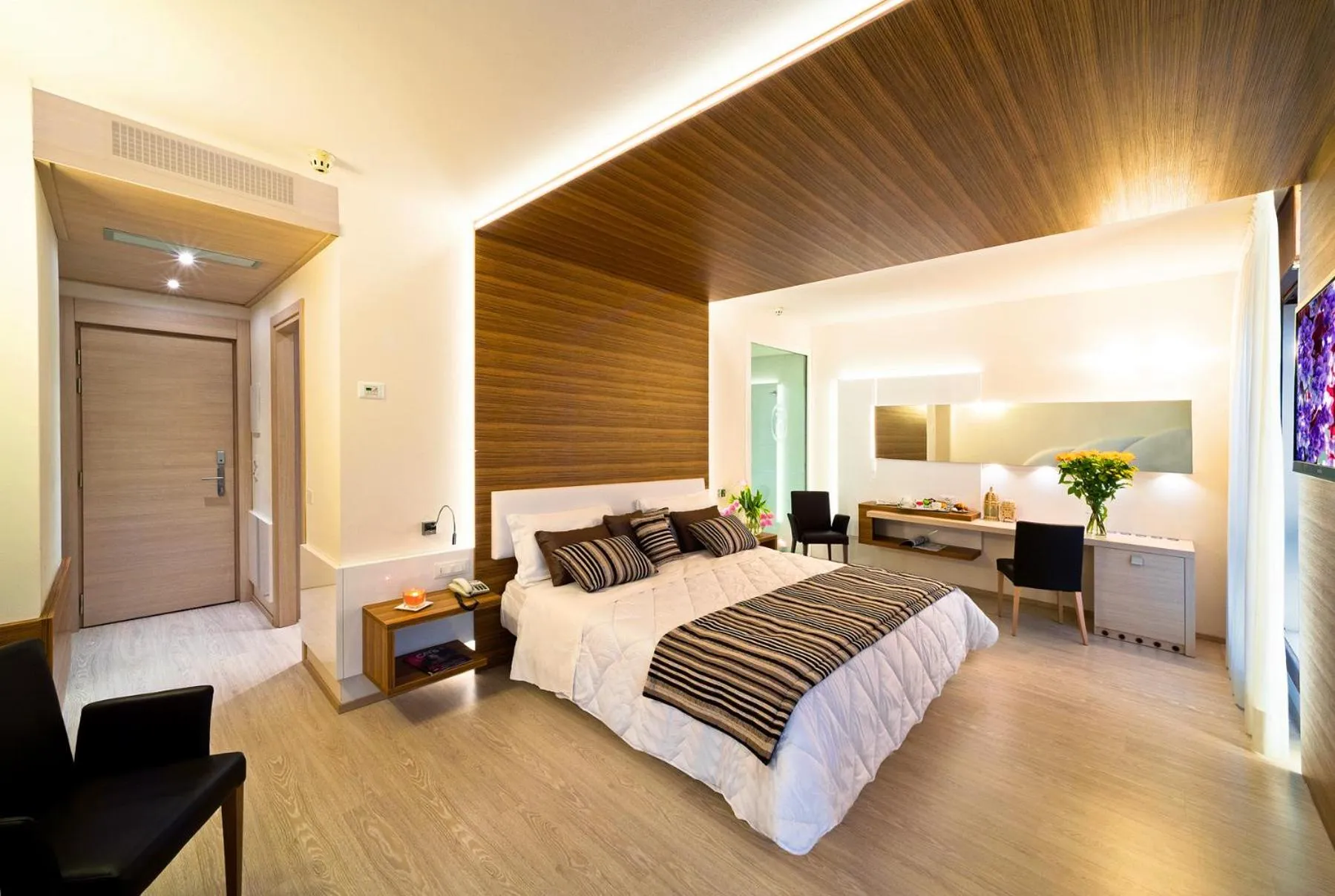 Bed in Hotel Victoria