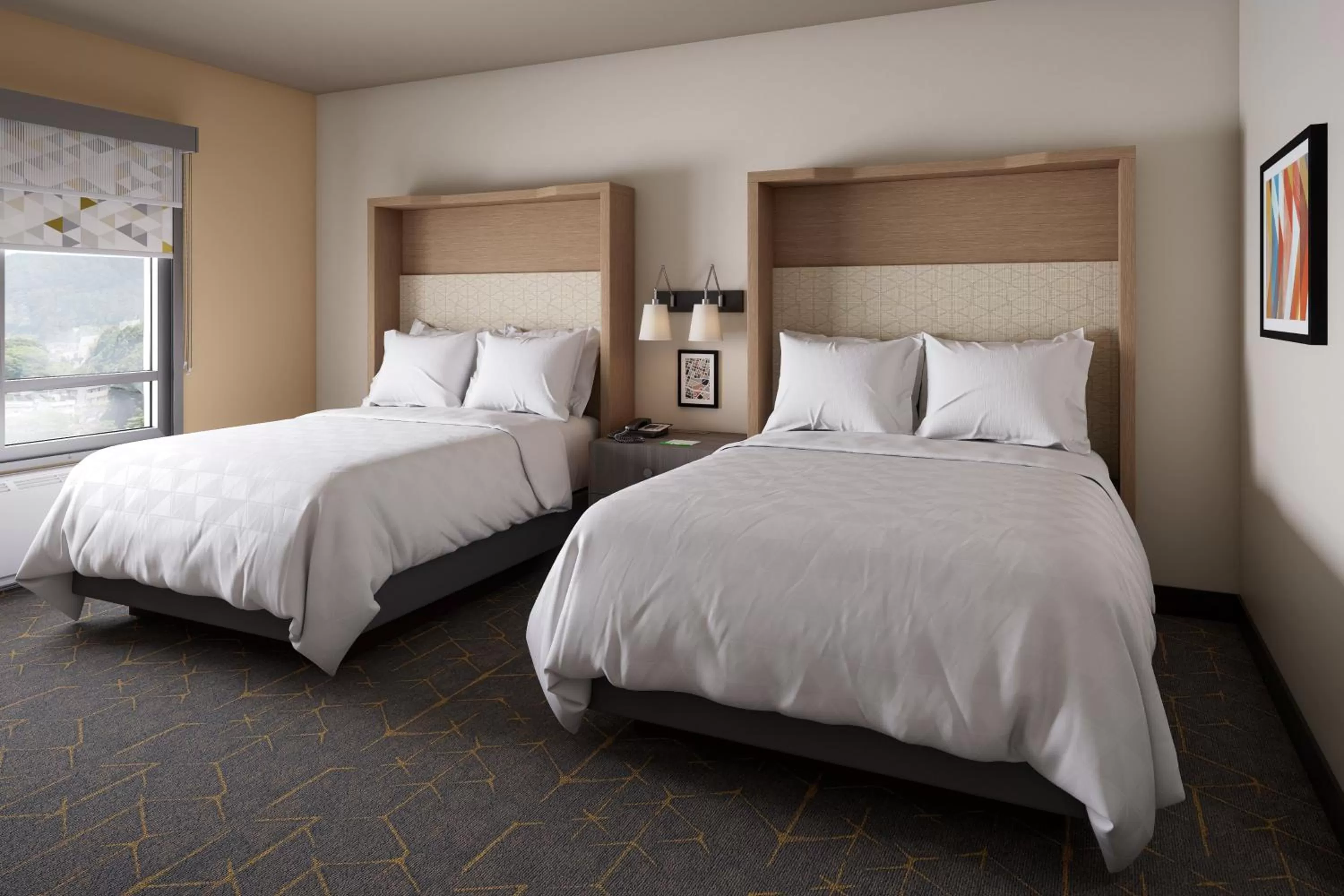 Photo of the whole room, Bed in Holiday Inn Santa Ana-Orange County Airport by IHG