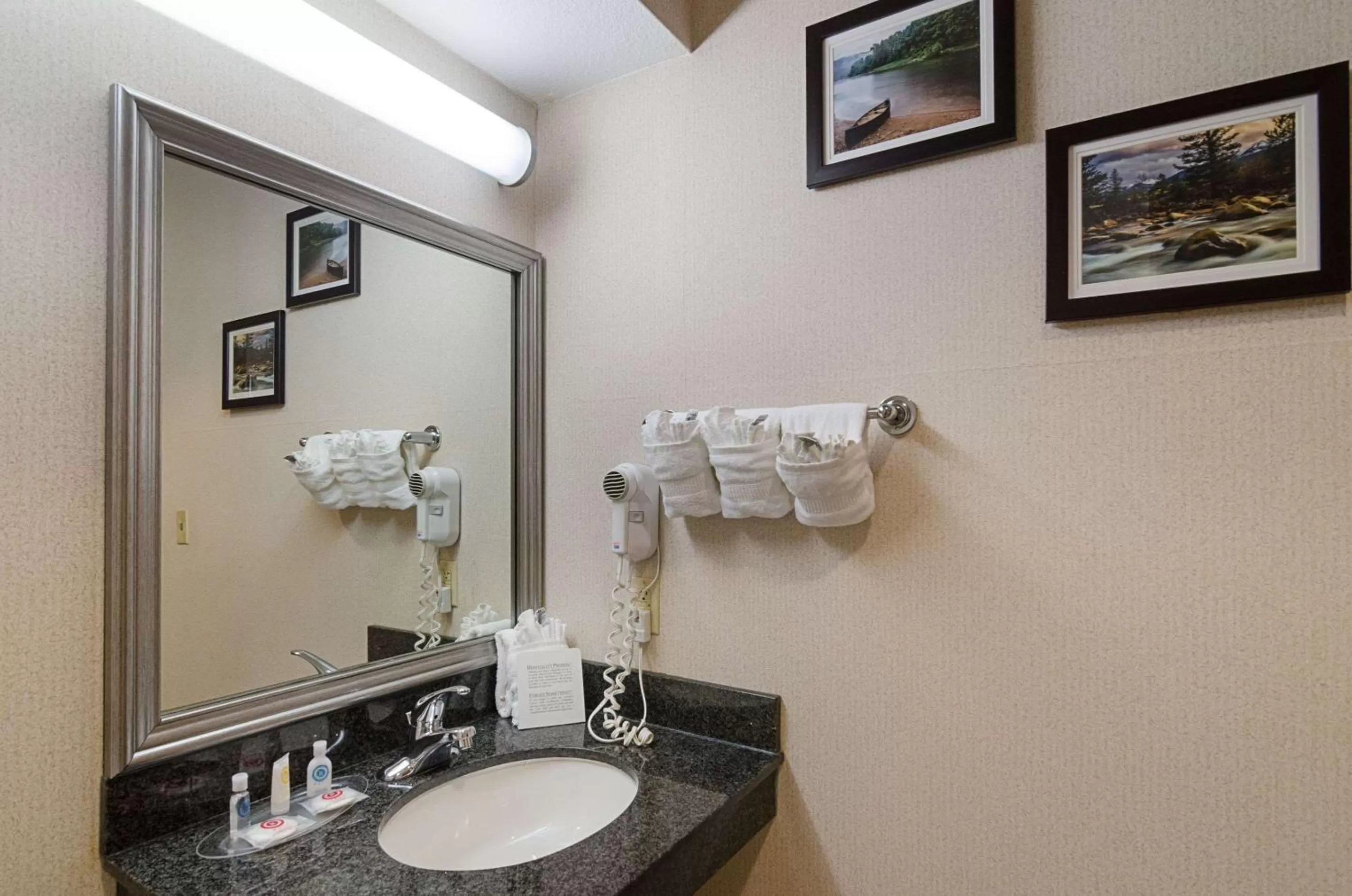 Bathroom in Quality Suites Springdale West I-49