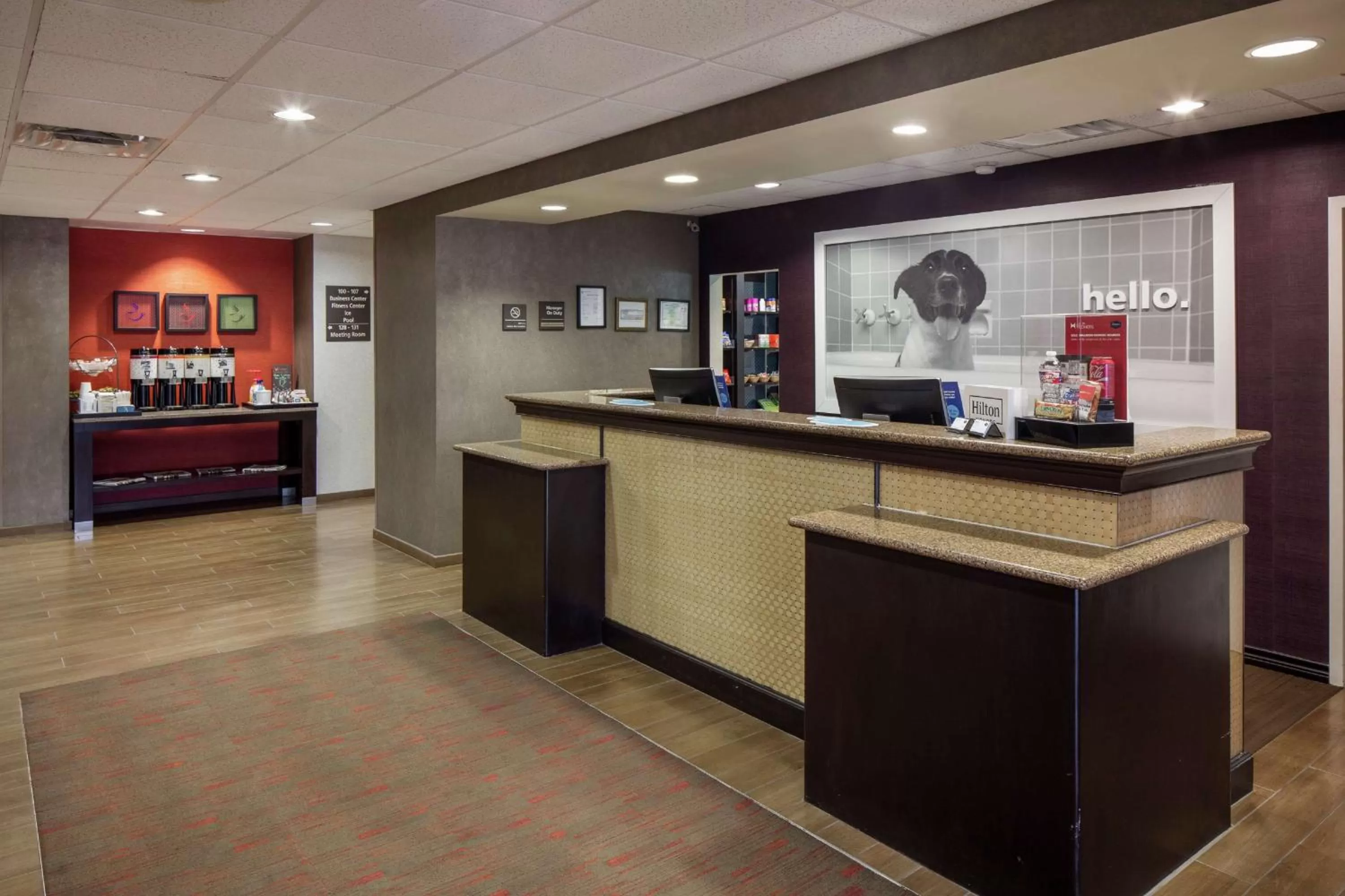 Lobby or reception in Hampton Inn & Suites Austin Cedar Park-Lakeline