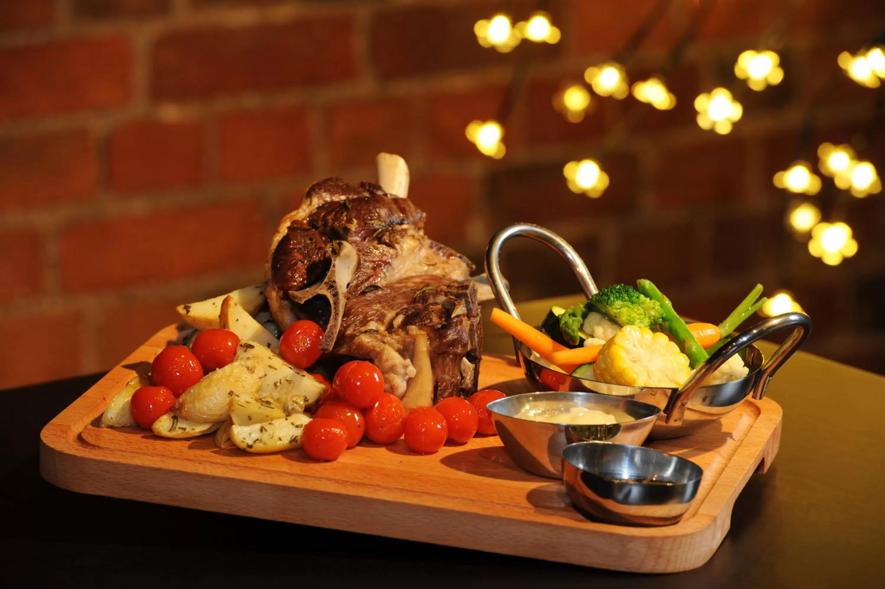 Food close-up in Cobb & Co Court Boutique Hotel