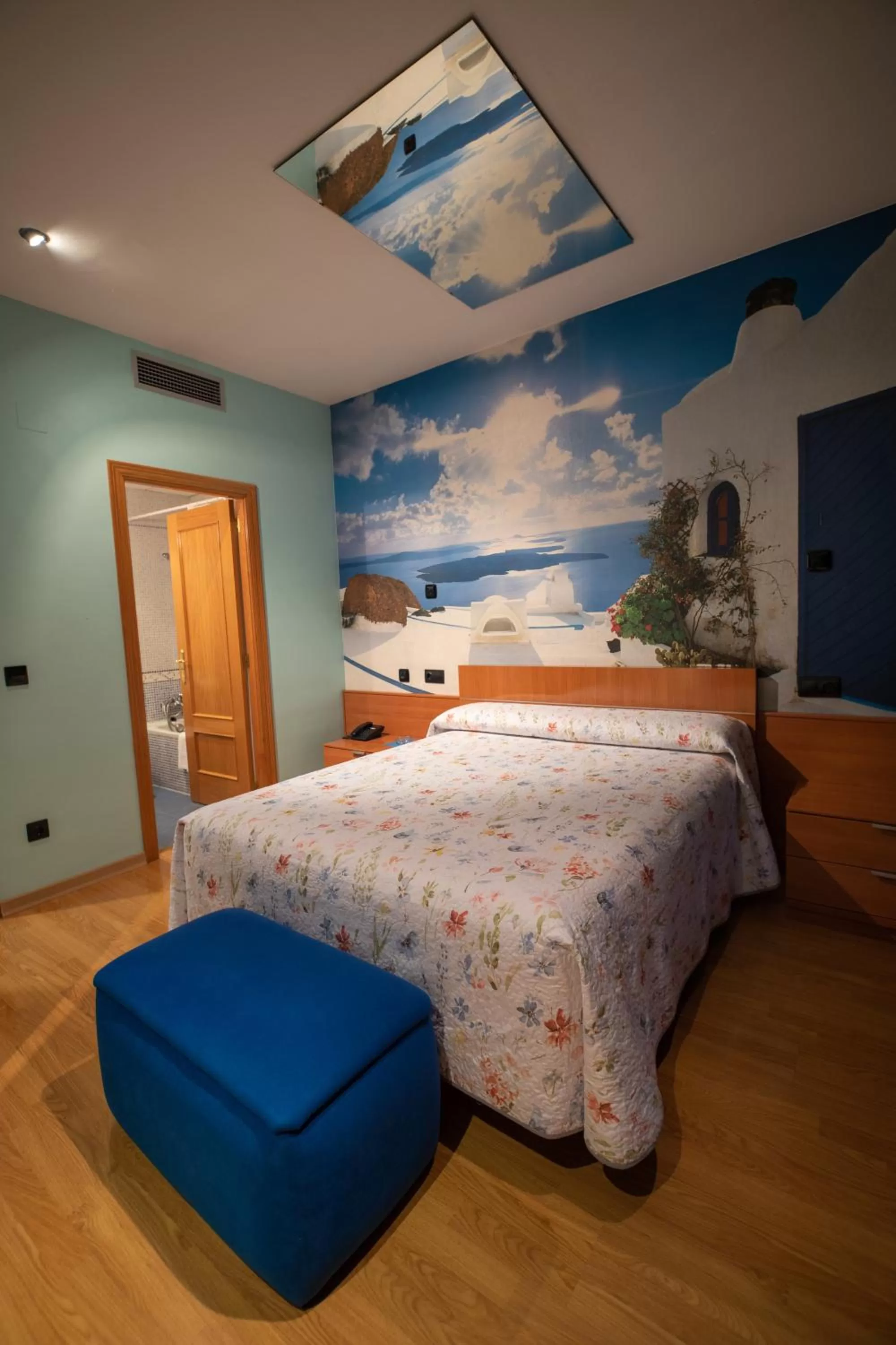 Bed in Motel Acropolis