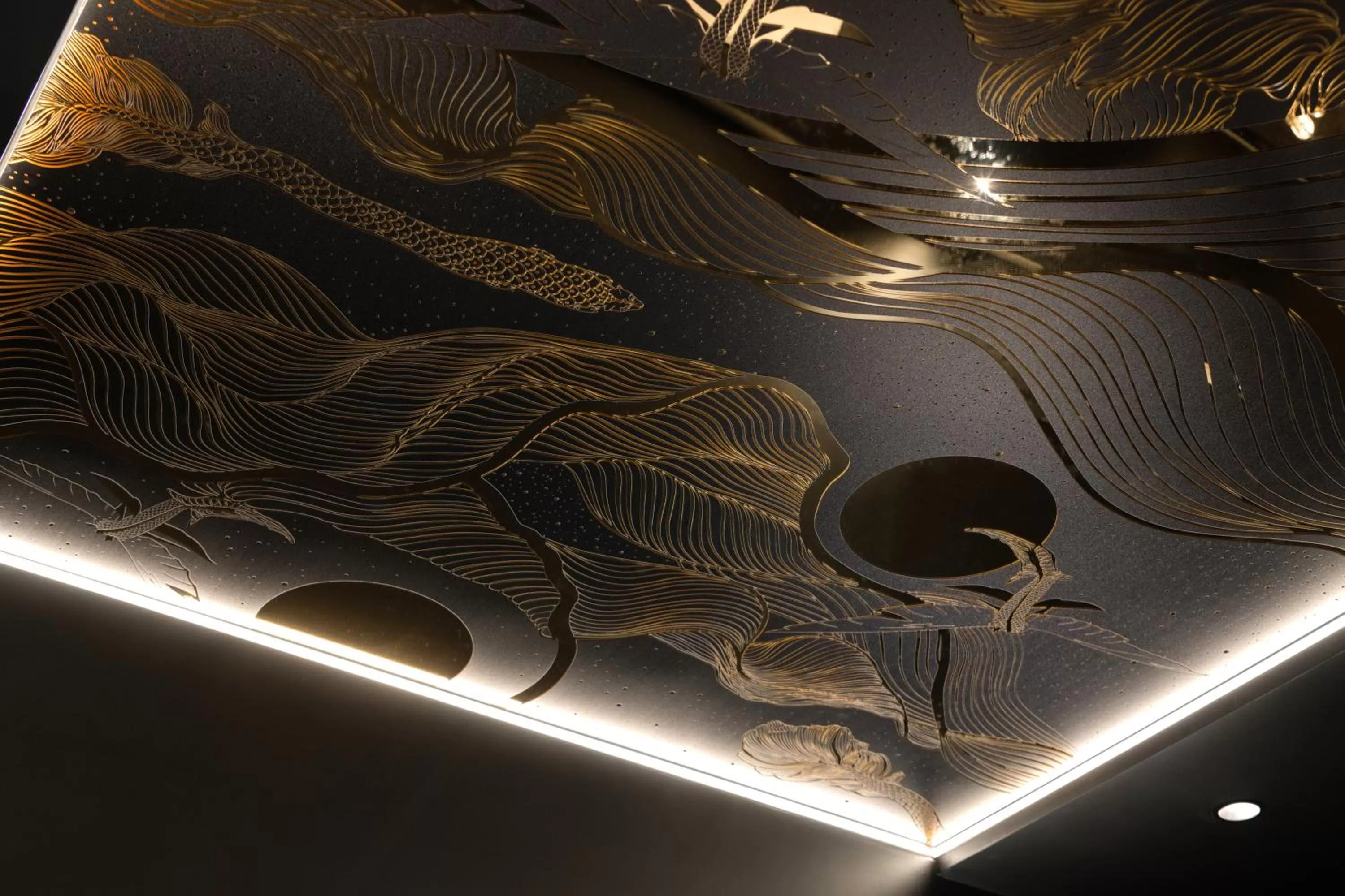 Decorative detail in MiHotel Sala