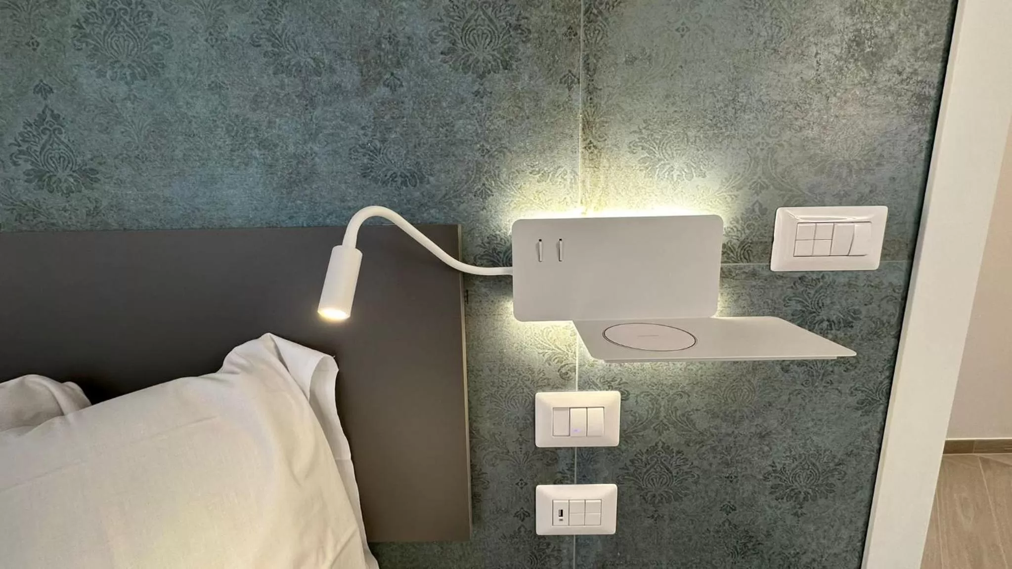 Decorative detail, Bed in Patriziella 4 Rooms