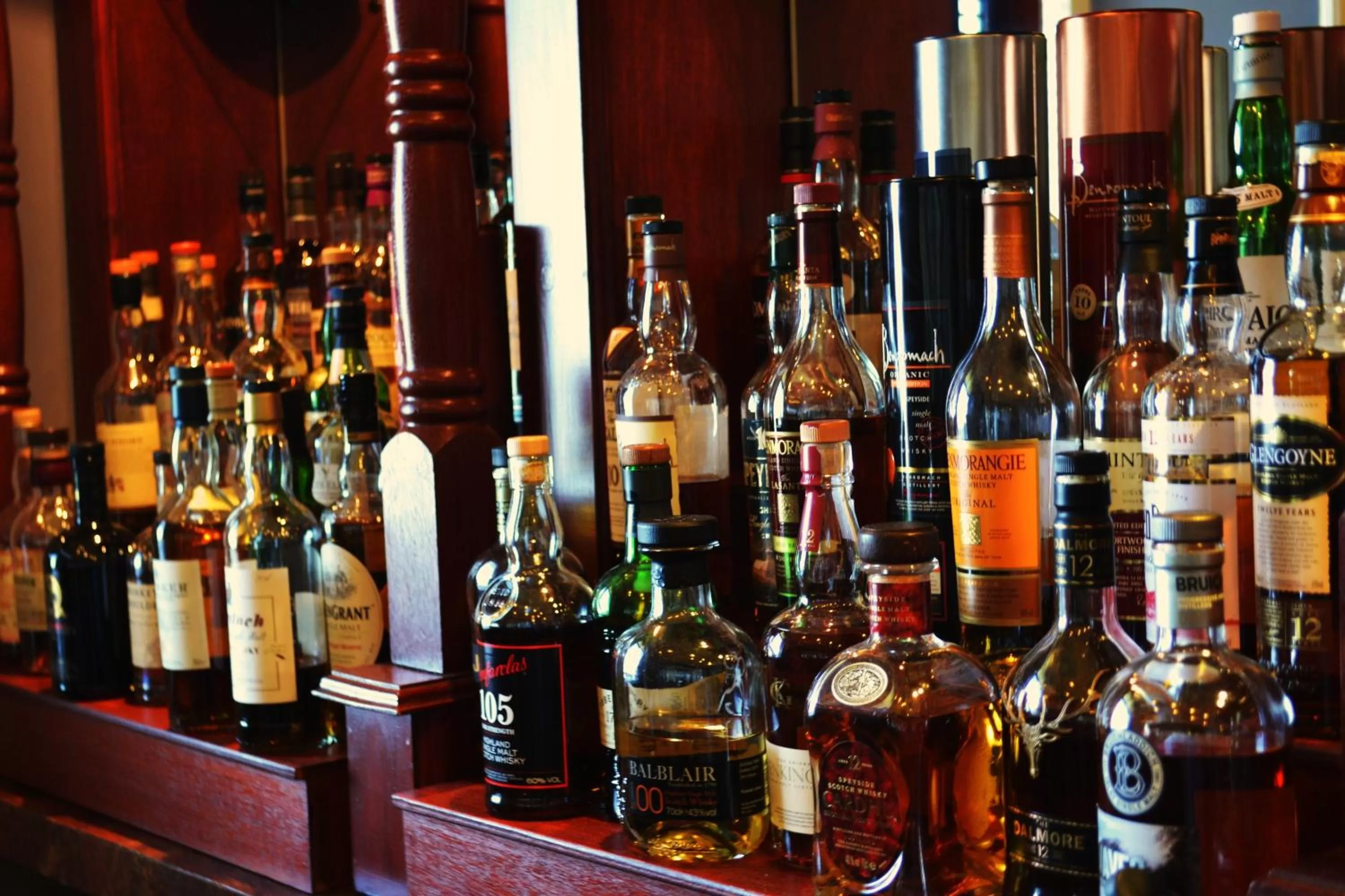 Drinks in Stotfield Hotel