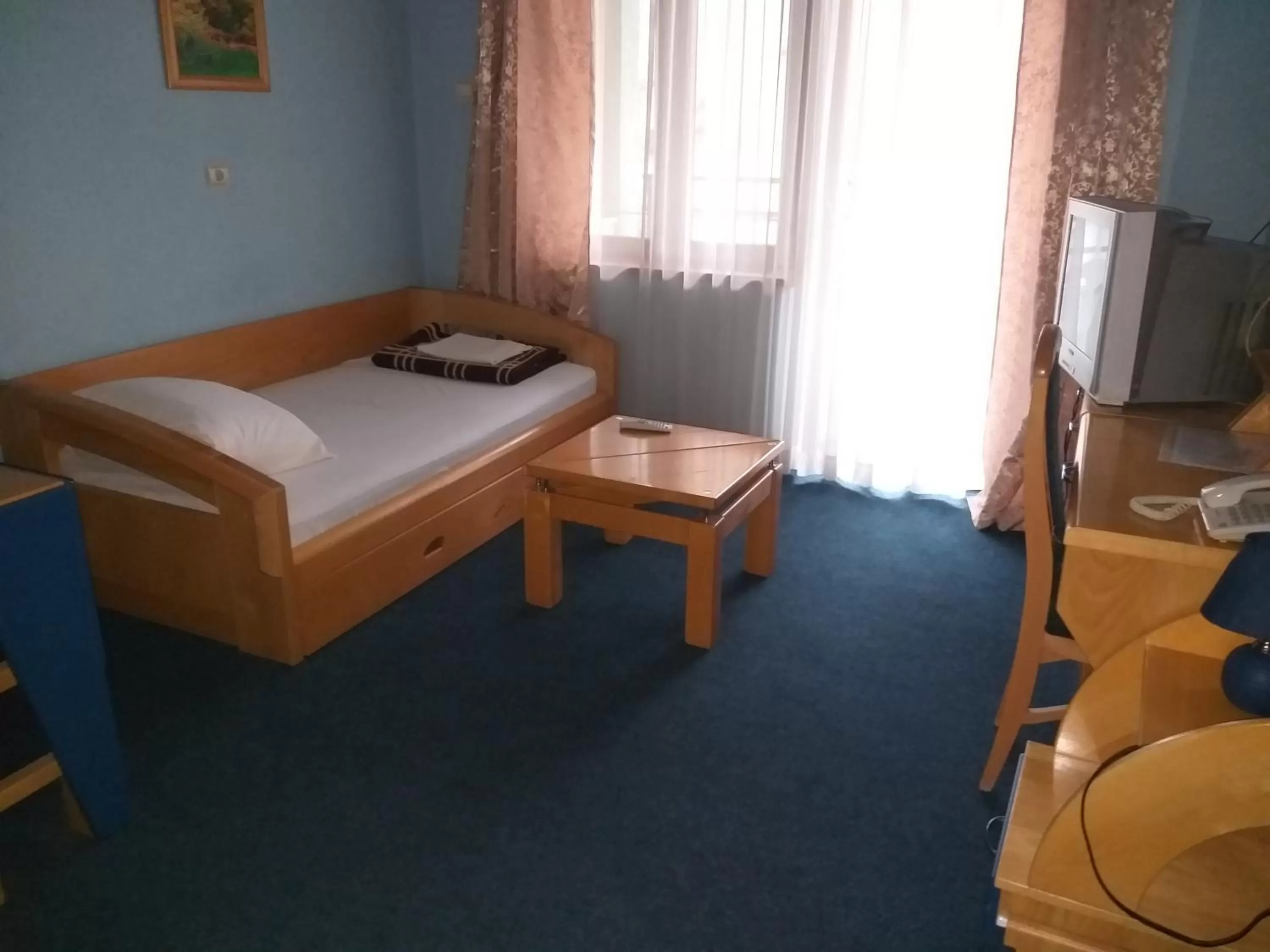 Bed in Garni Lupus prenoćište