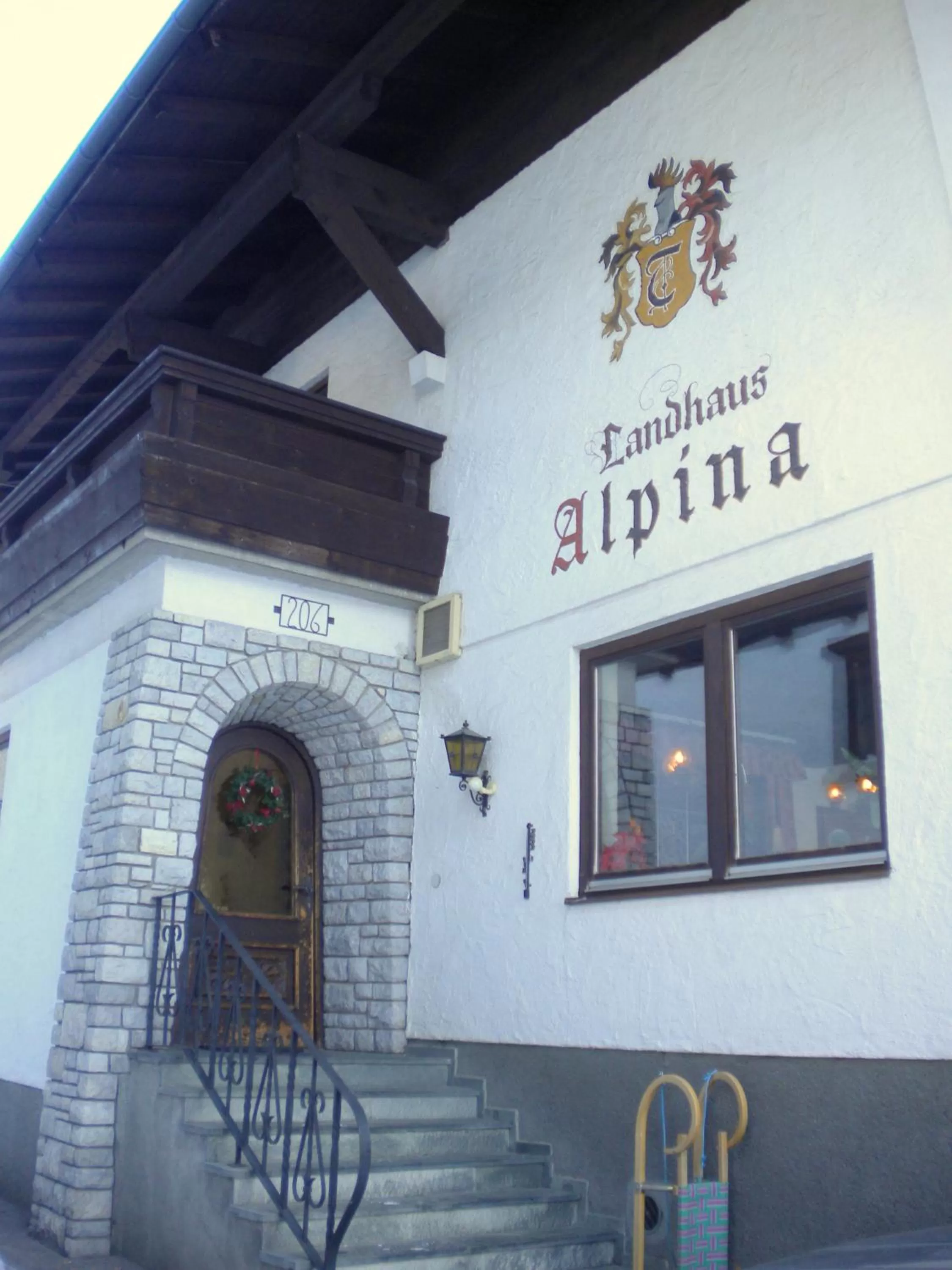 Facade/entrance in Haus Alpina by Châtel Reizen