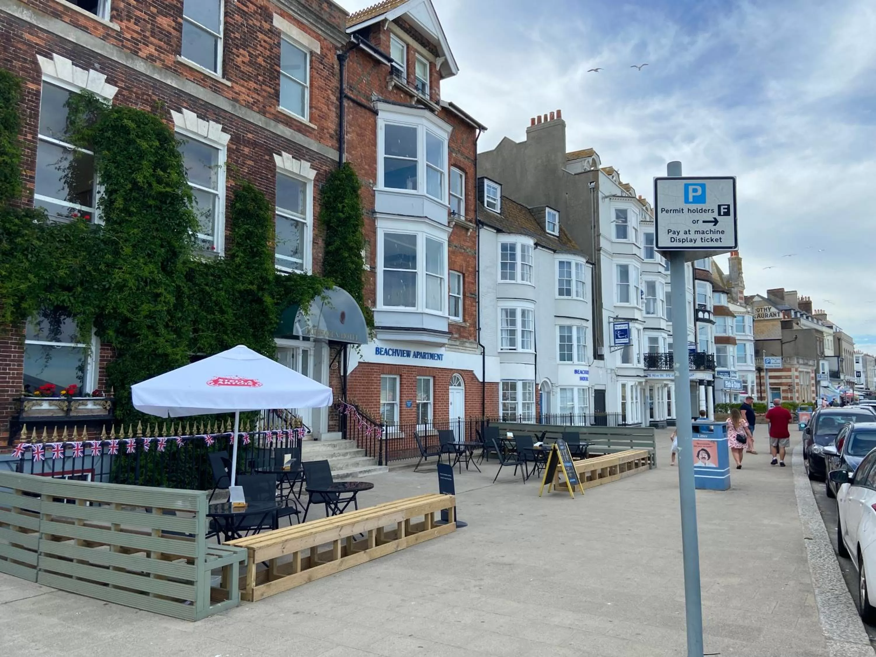 Property building in The Fairhaven Hotel