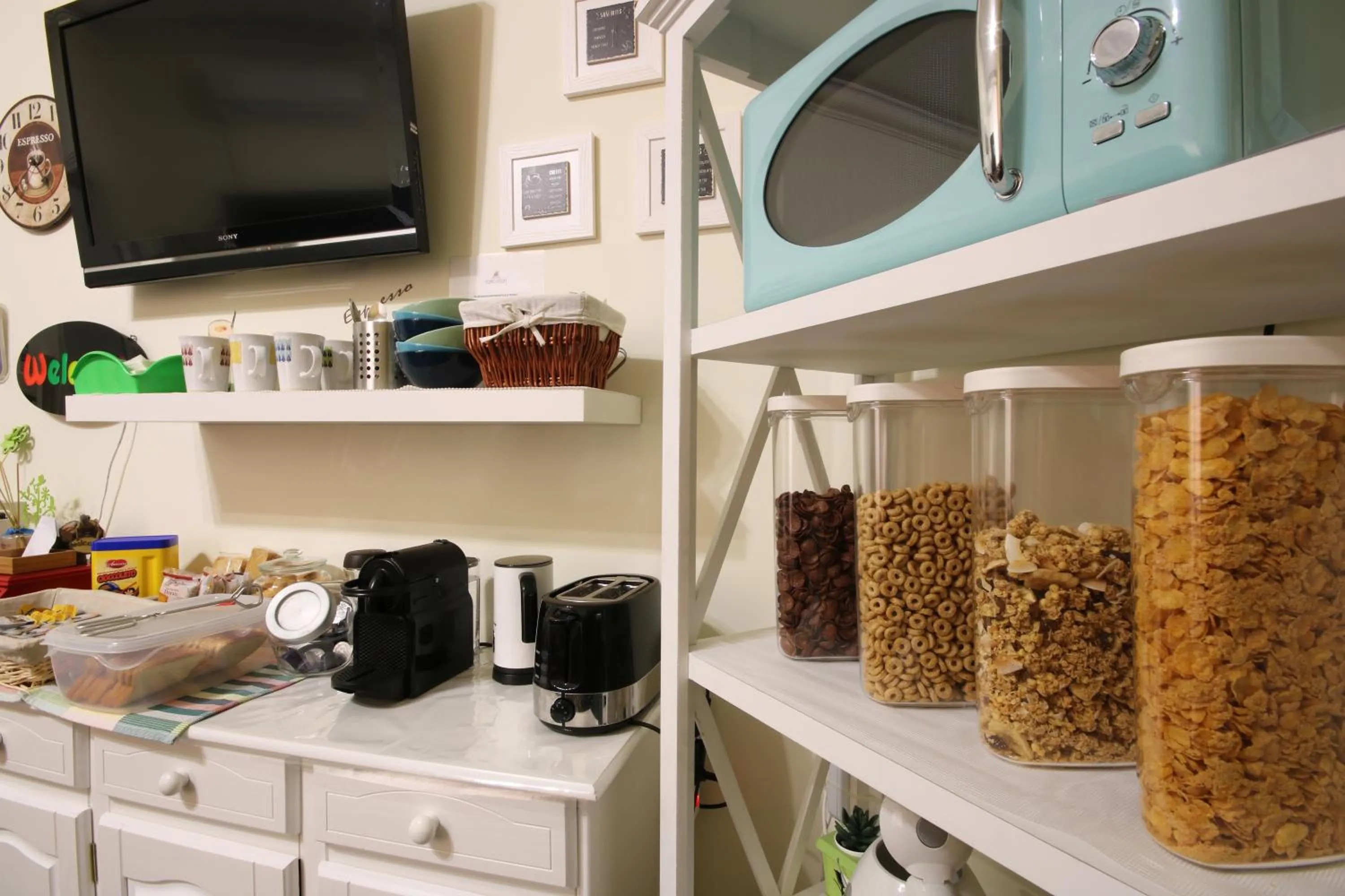 Coffee/tea facilities in Vatication B&B