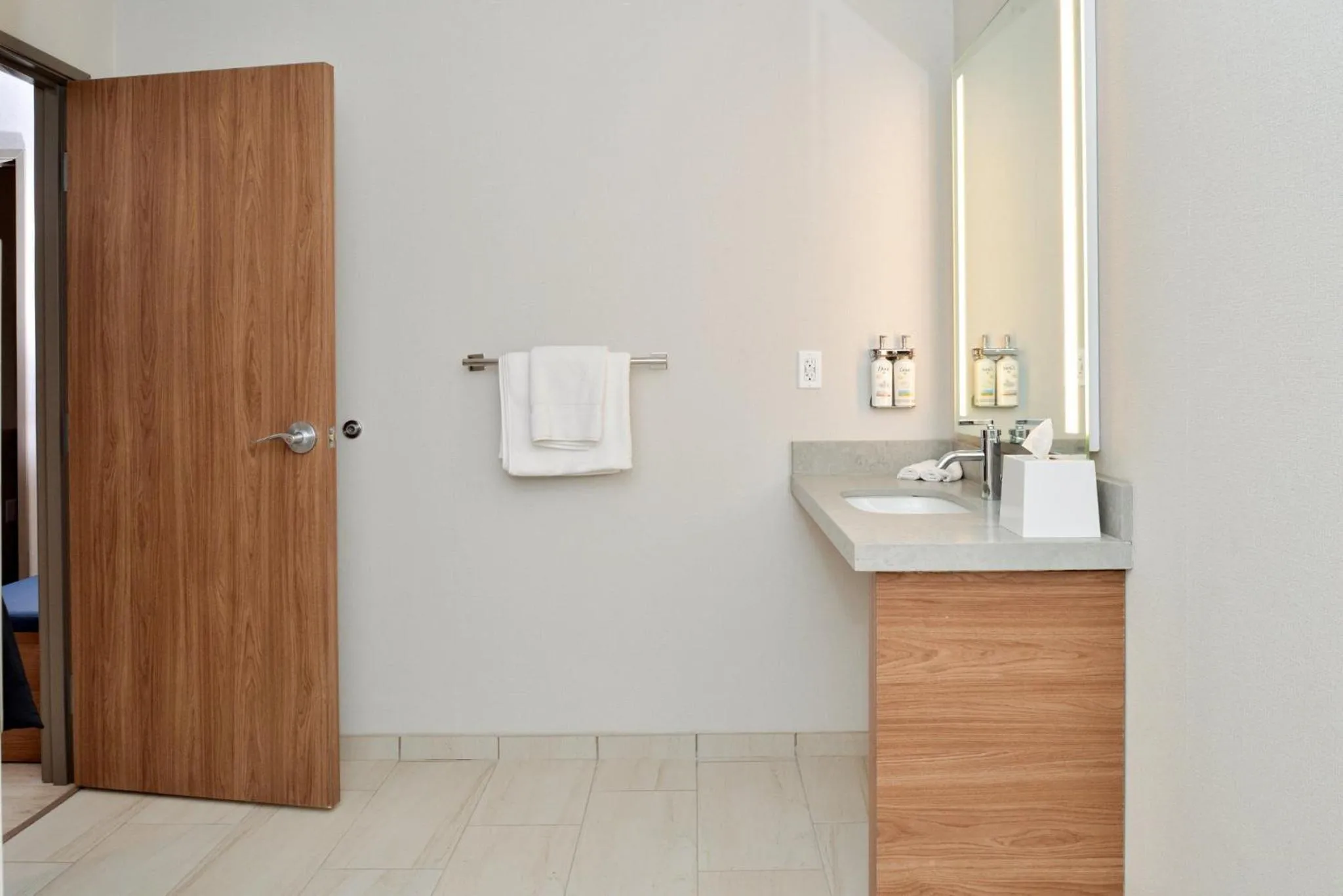 Bathroom in Candlewood Suites - Joliet Southwest by IHG