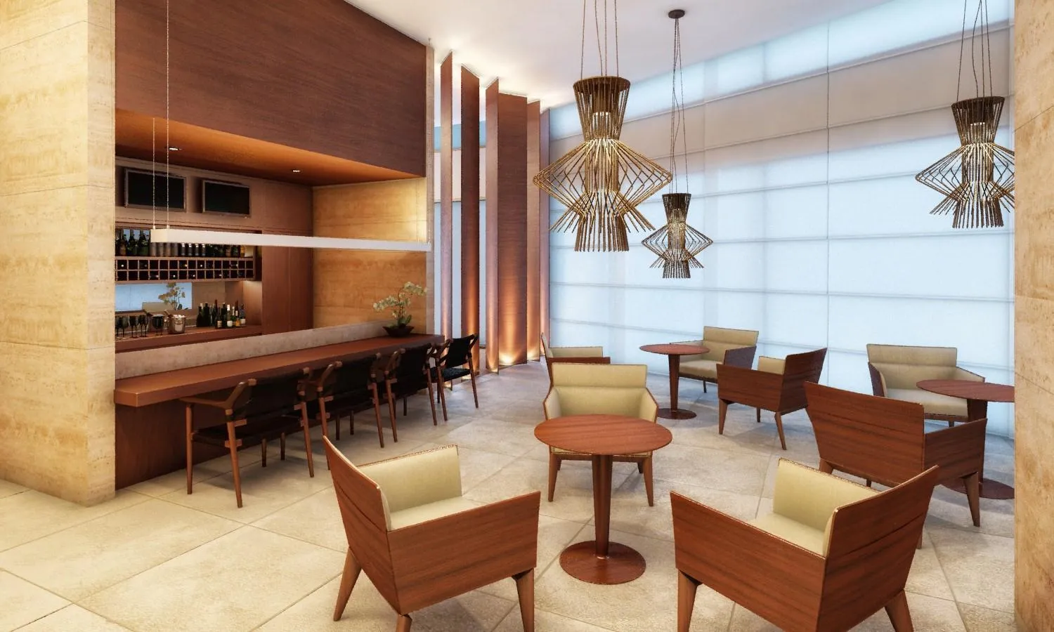 Lounge or bar in Square Design Hotel