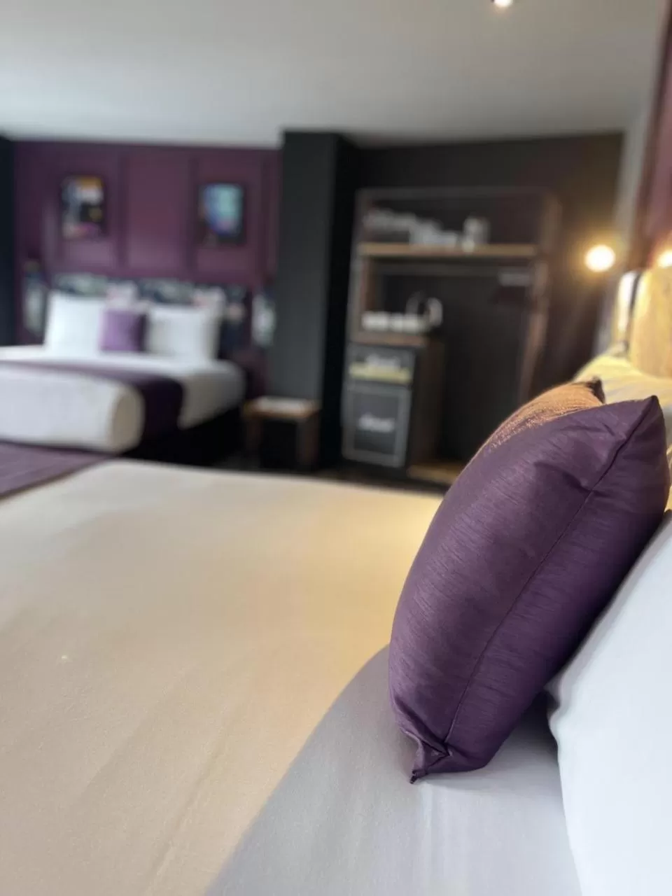 Bed in The Baltic Hotel