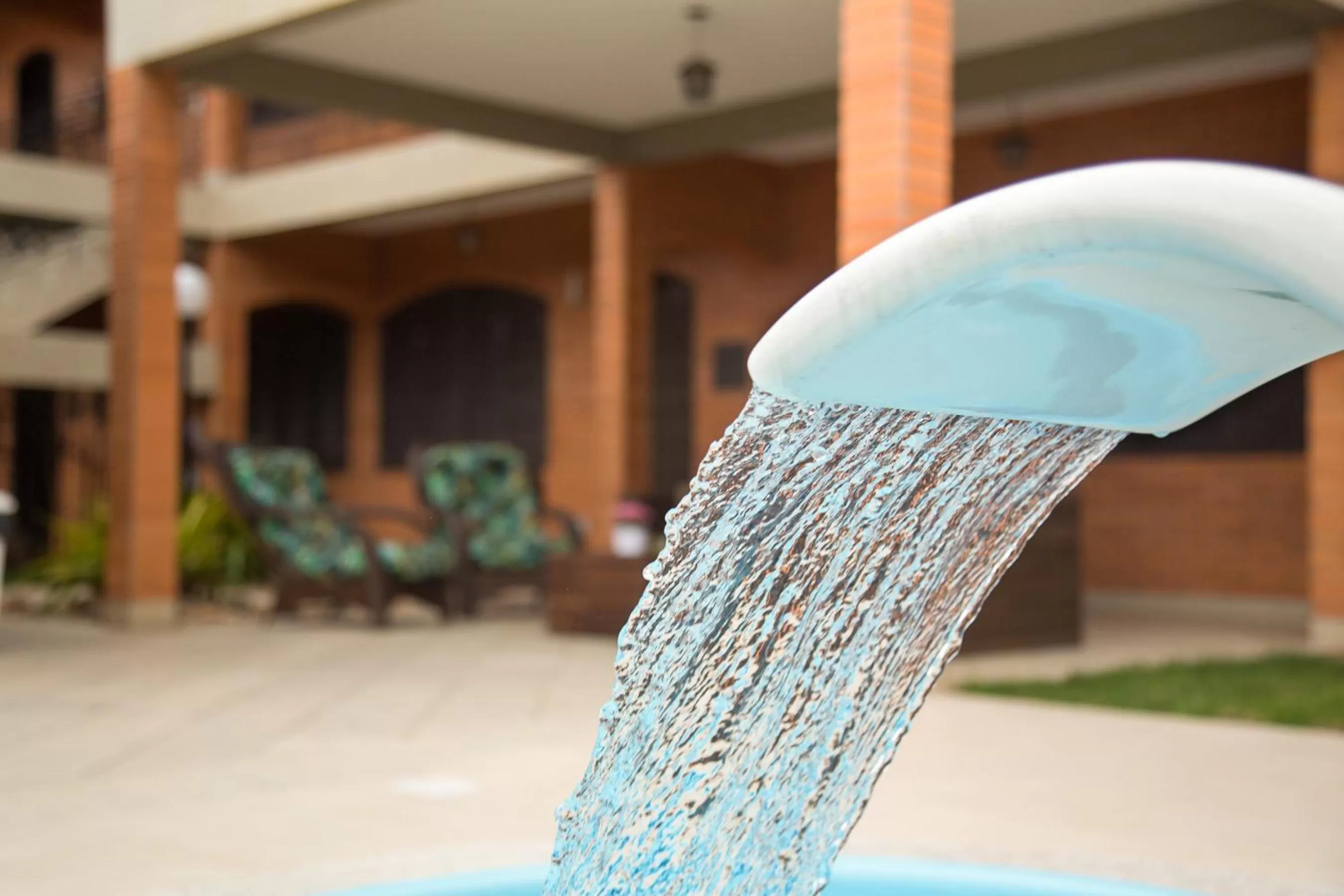 Pool view in Elite Hotel